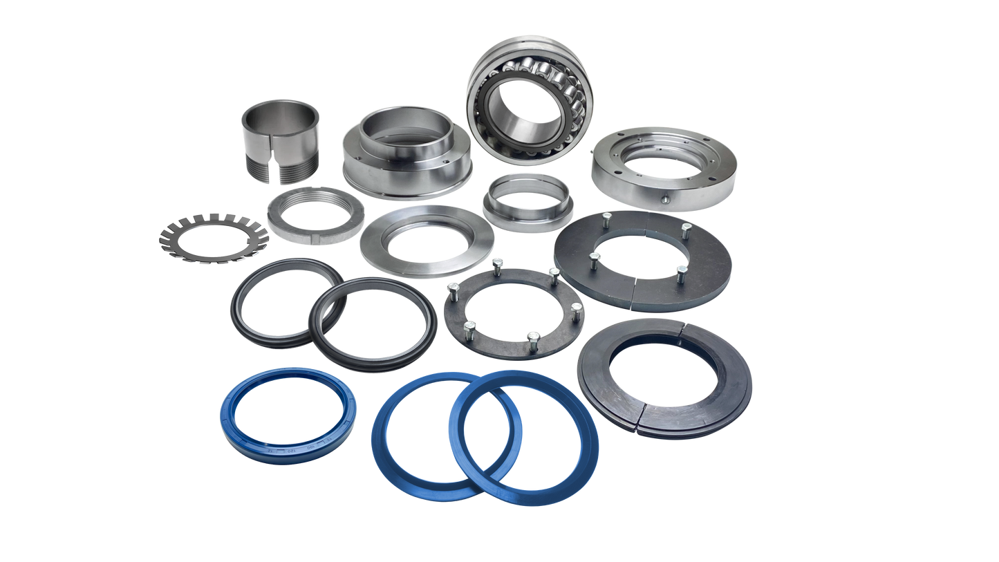 Spare Parts Kit for SIMEM MSO Twin-Shaft Concrete Mixers