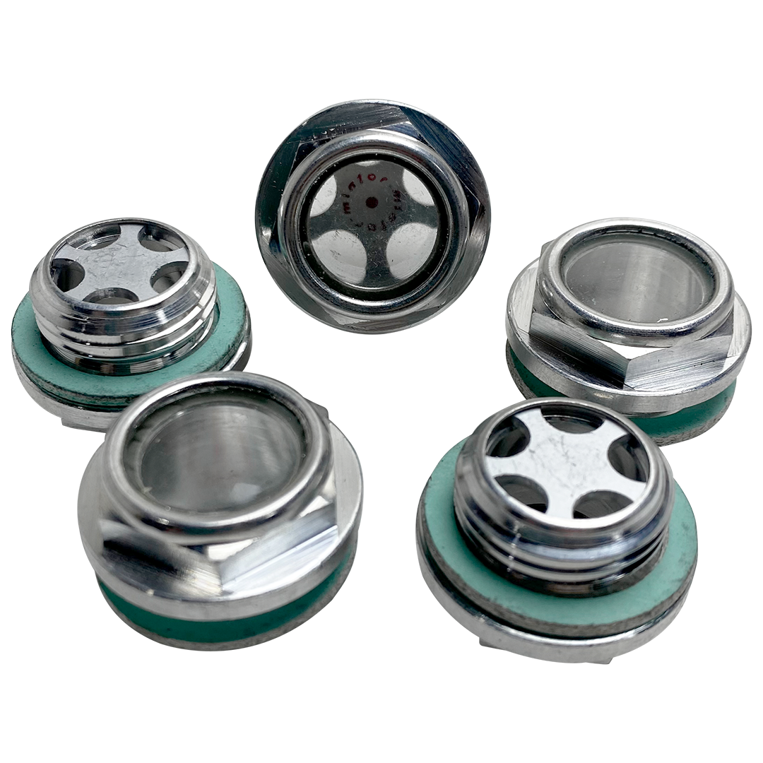 Sicoma Oil Level Sight Glass – TA002 (SPIA DI LIVELLO OLIO IN ALLUMINIO E PLASTICA)