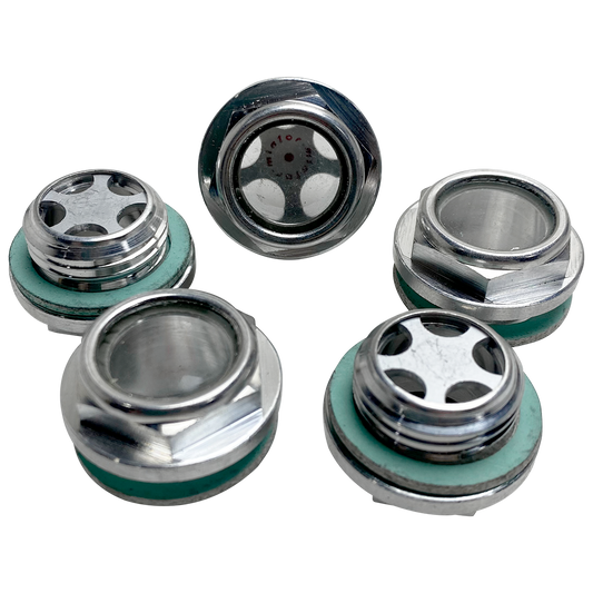 Sicoma Oil Level Sight Glass – TA002 (SPIA DI LIVELLO OLIO IN ALLUMINIO E PLASTICA)