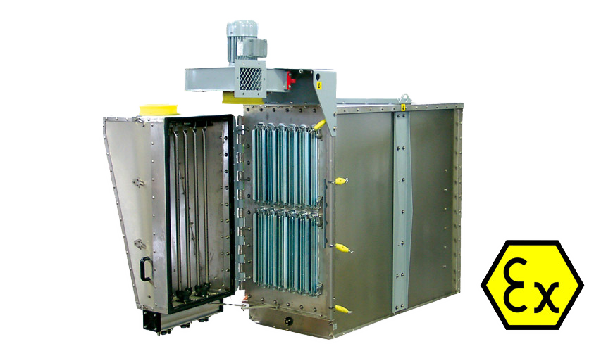 WAMair ATEX Flanged Polygonal Dust Collector (WAMair ATEX)