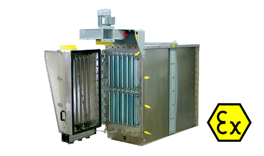 WAMair ATEX Flanged Polygonal Dust Collector (WAMair ATEX)