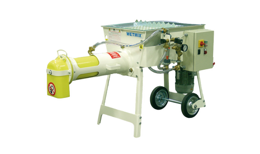 WETMIX BAGS Mortar Mixer with Bag Feeding Hopper