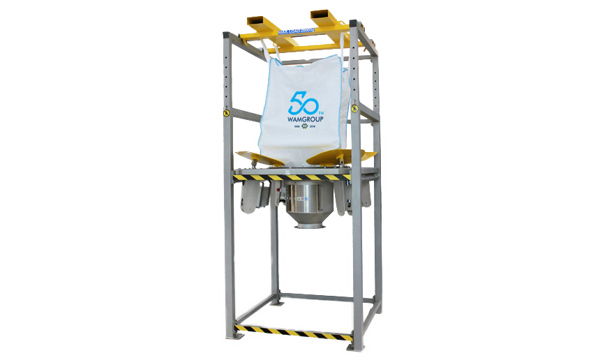WAM SBB HFF Series FIBC (Flexible Intermediate Bulk Container) Discharging Station