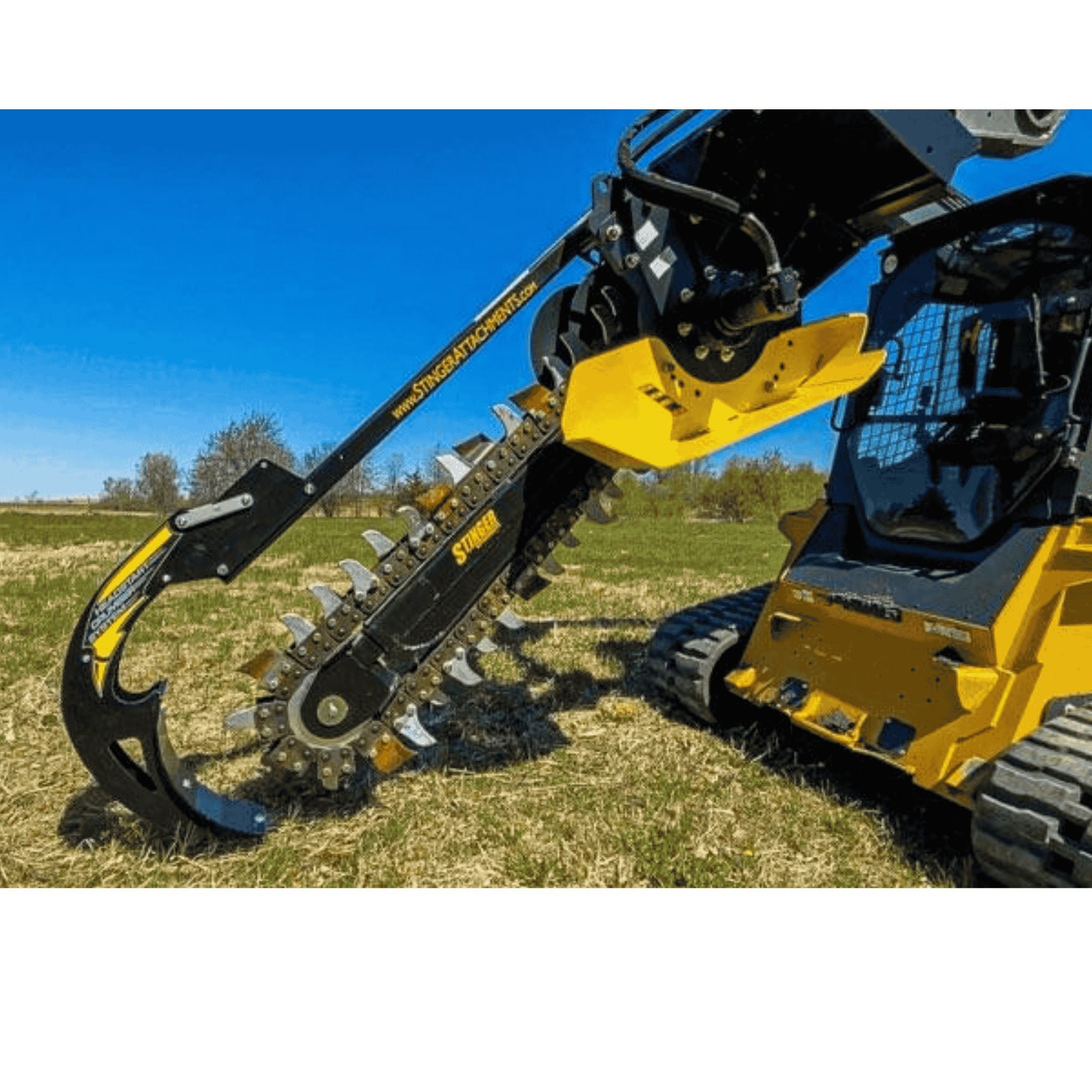 Stinger Bigfoot XD High Flow Trencher | 4ft - 5ft Depth | 28-45 GPM