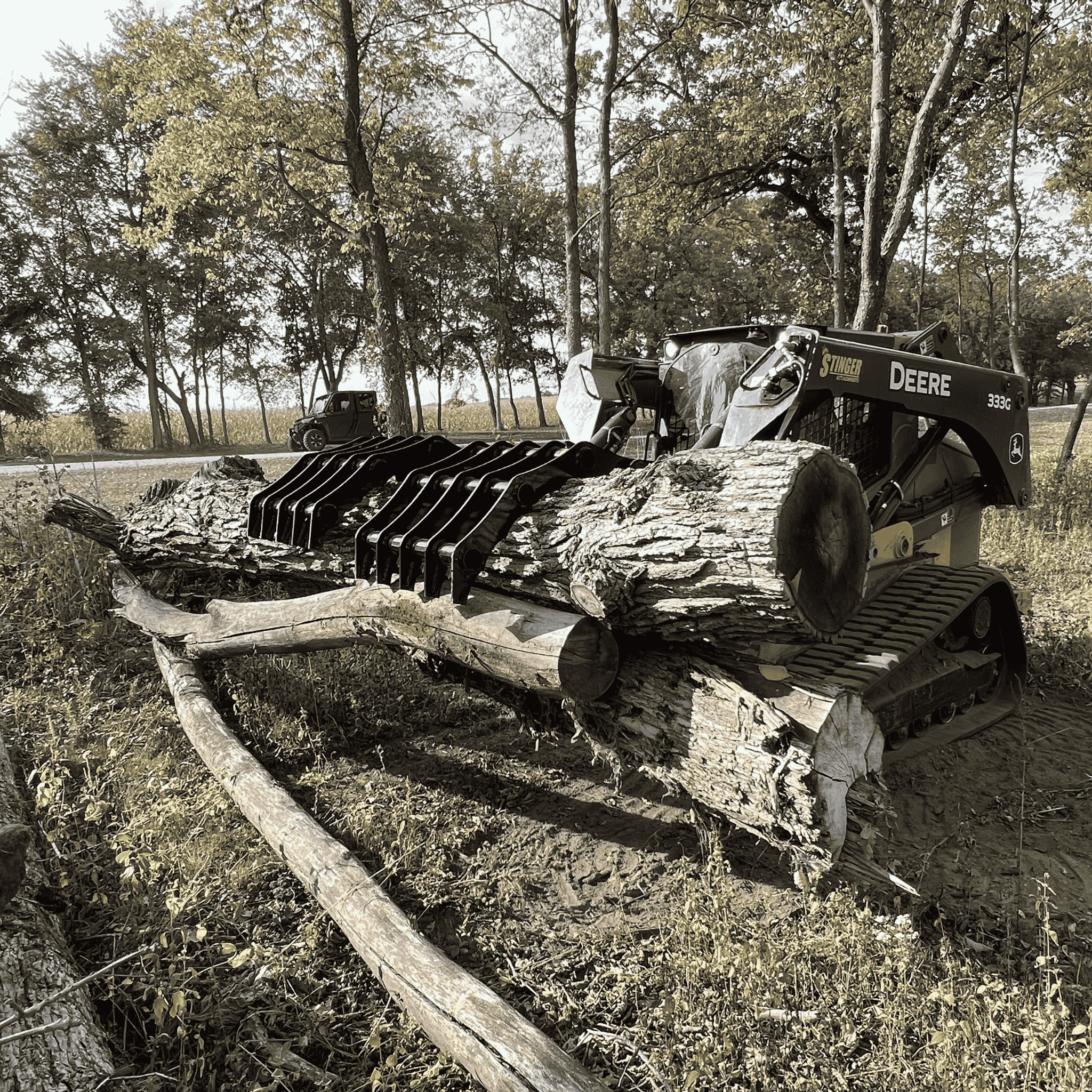 Stinger Clam Grapple | AR200 Steel | Interchangeable Mounts