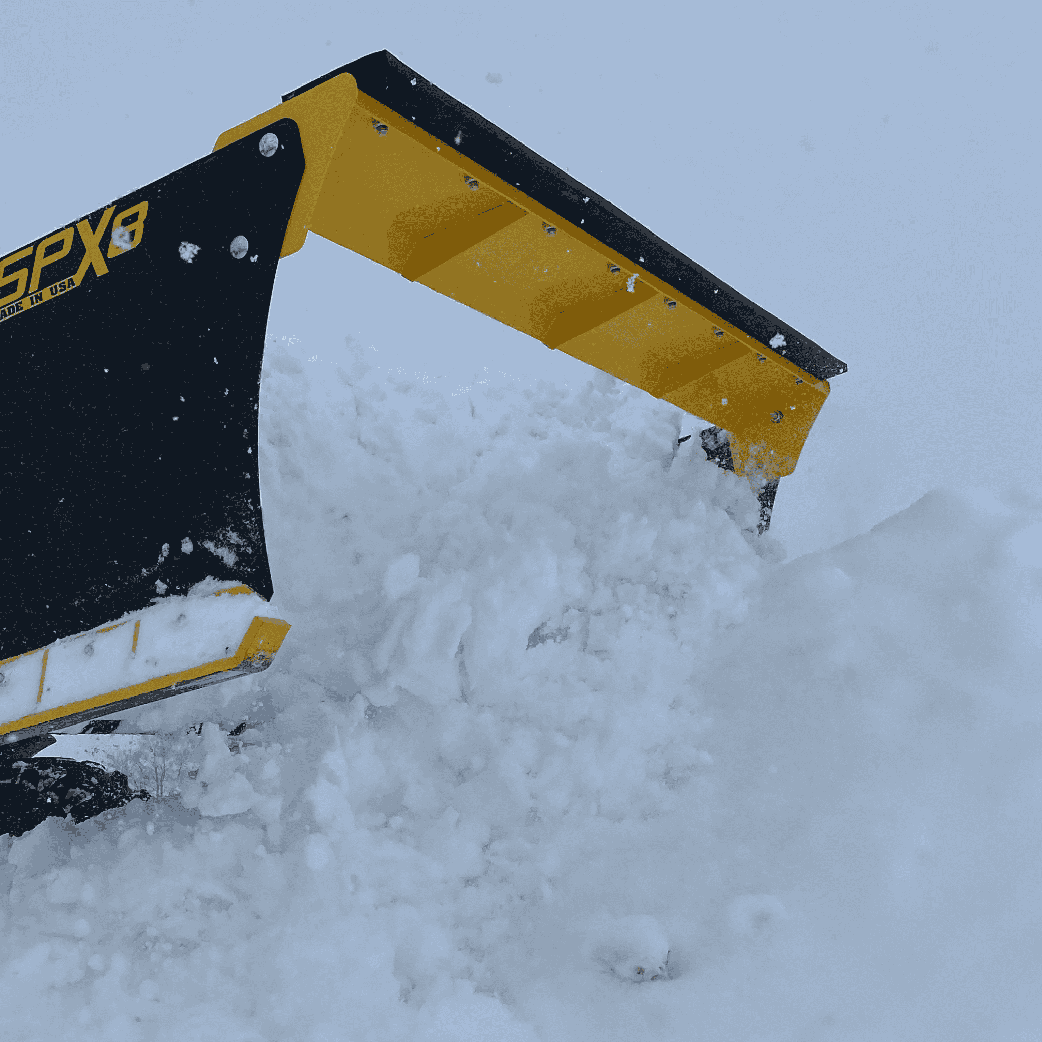 Stinger Commercial Snow Pusher | 30" Box | 6ft - 14ft Extreme