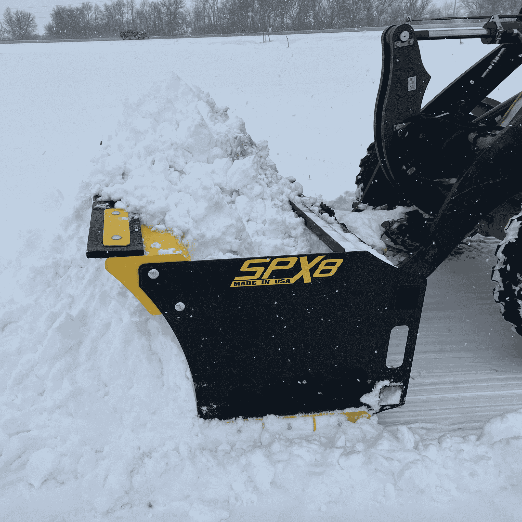 Stinger Commercial Snow Pusher | 30" Box | 6ft - 14ft Extreme