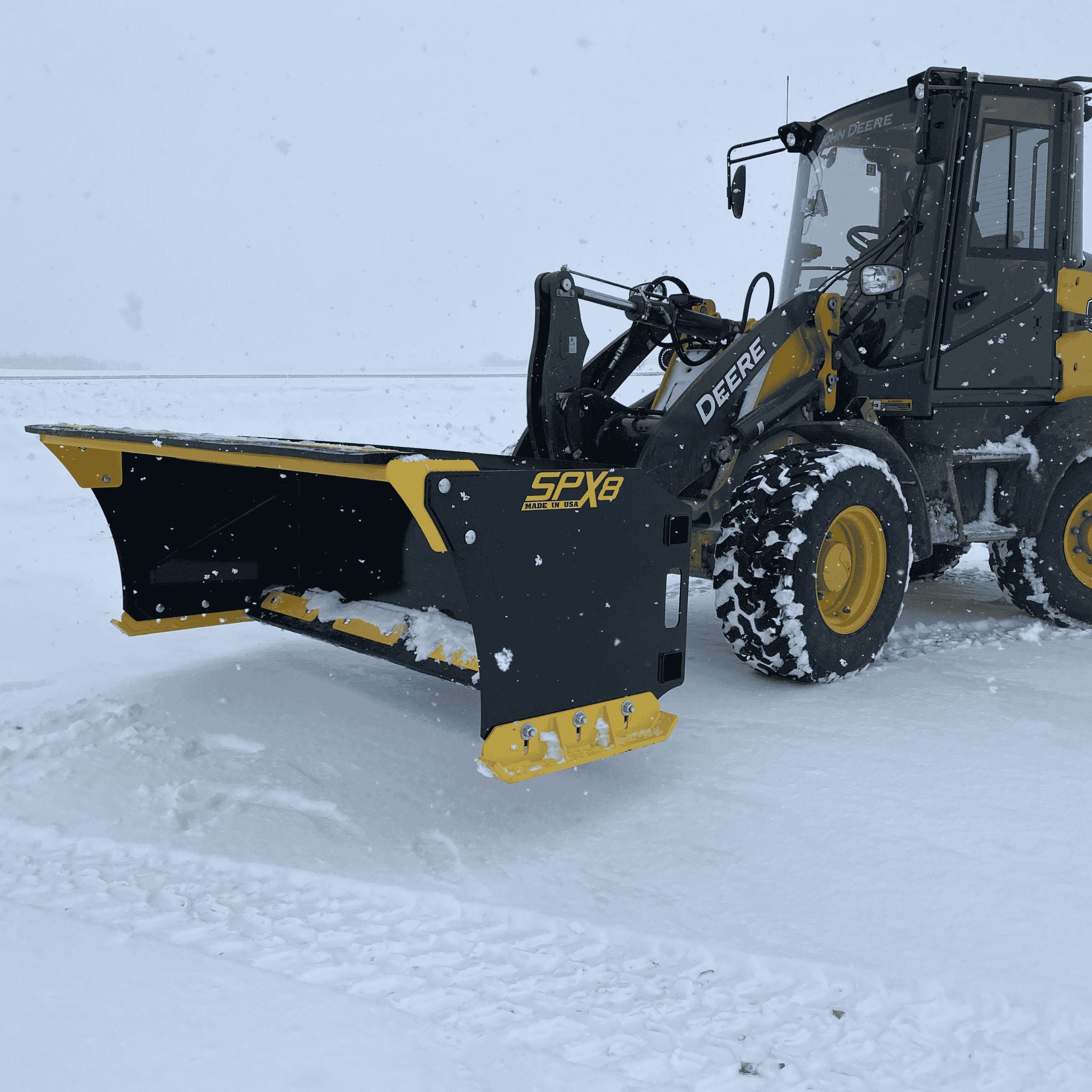 Stinger Commercial Snow Pusher | 30" Box | 6ft - 14ft Extreme
