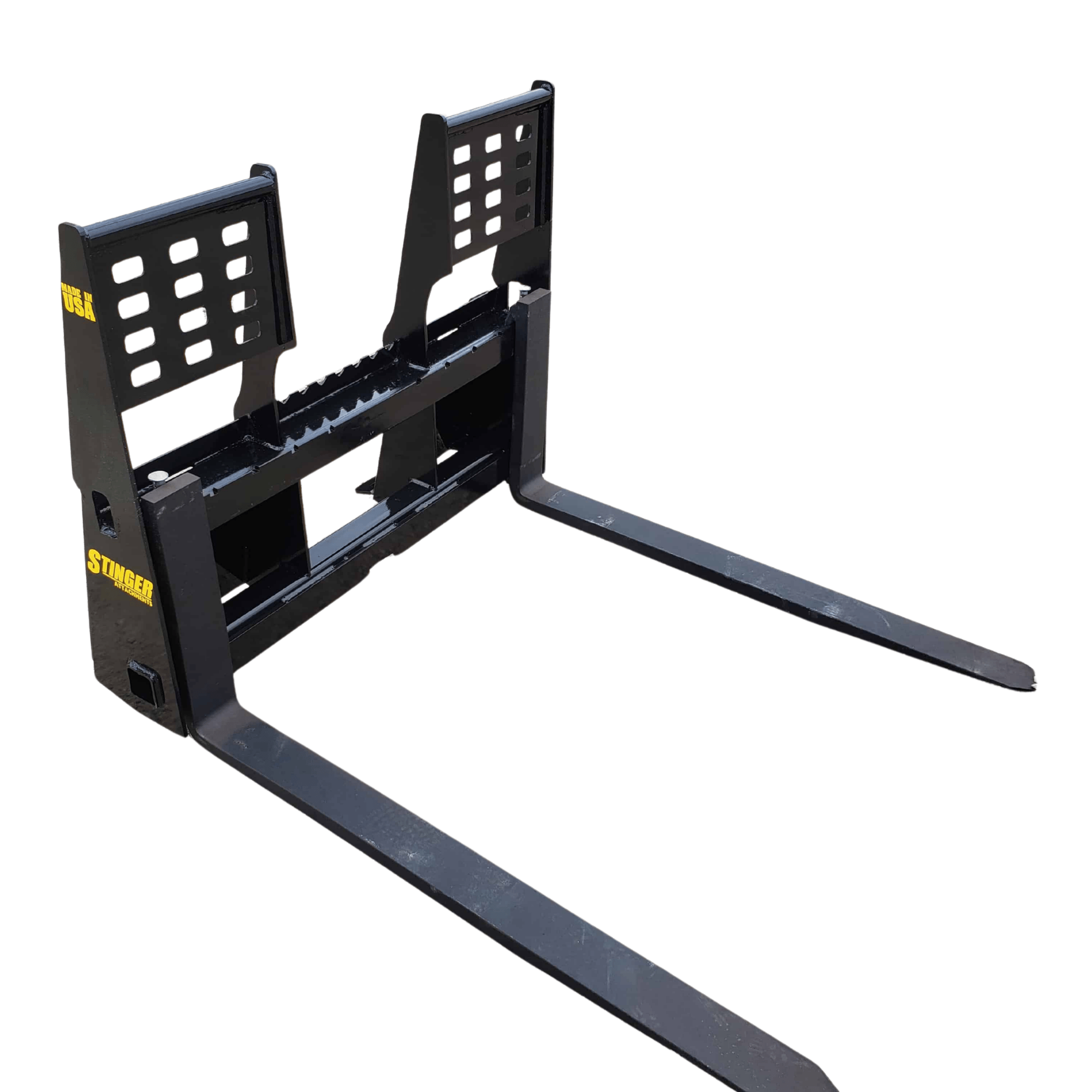 Stinger Compact Tractor Pallet Forks | Lightweight 300lb Frame | 2,500 lb