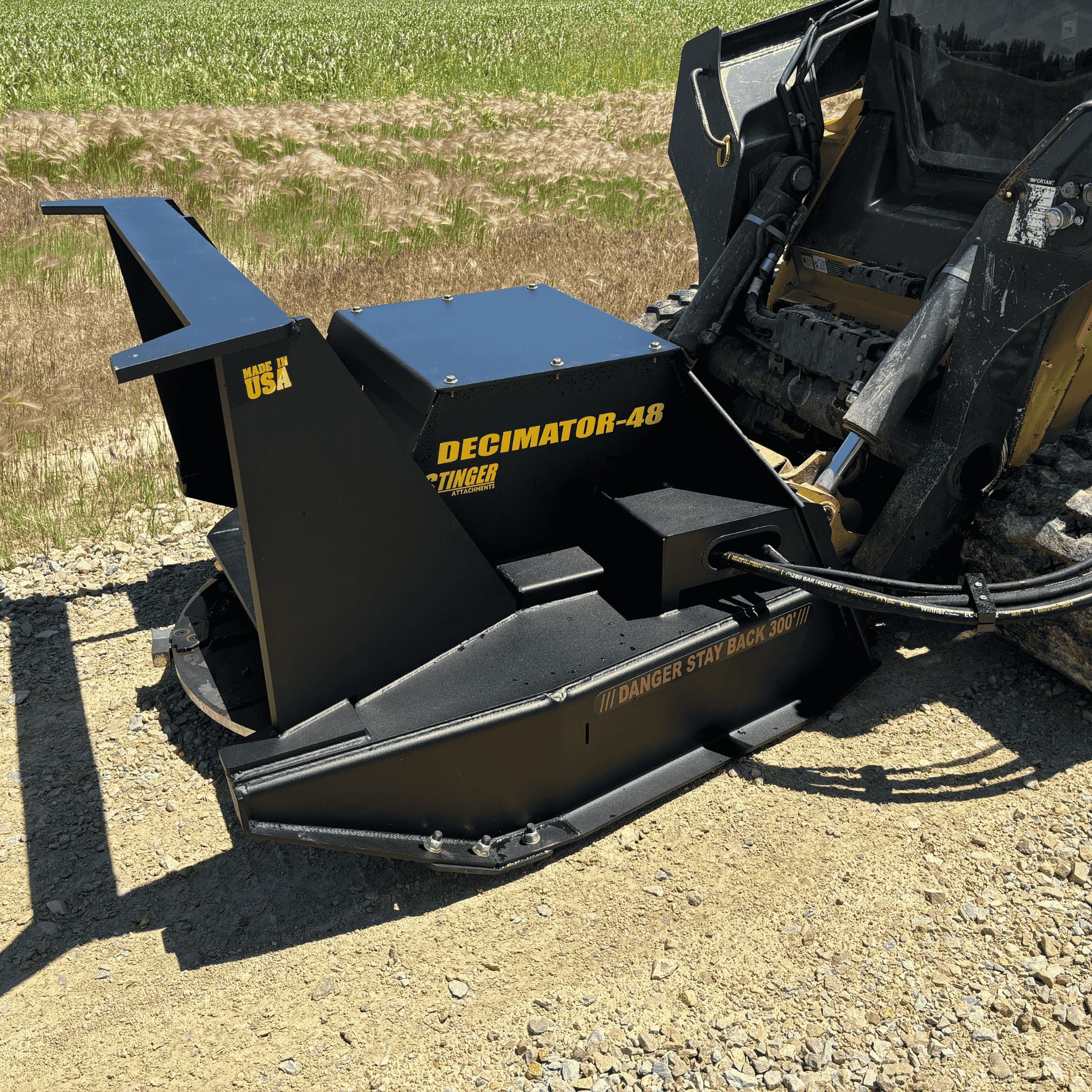 Stinger Decimator Disc Mulcher | Piston Motor | 14" Capacity