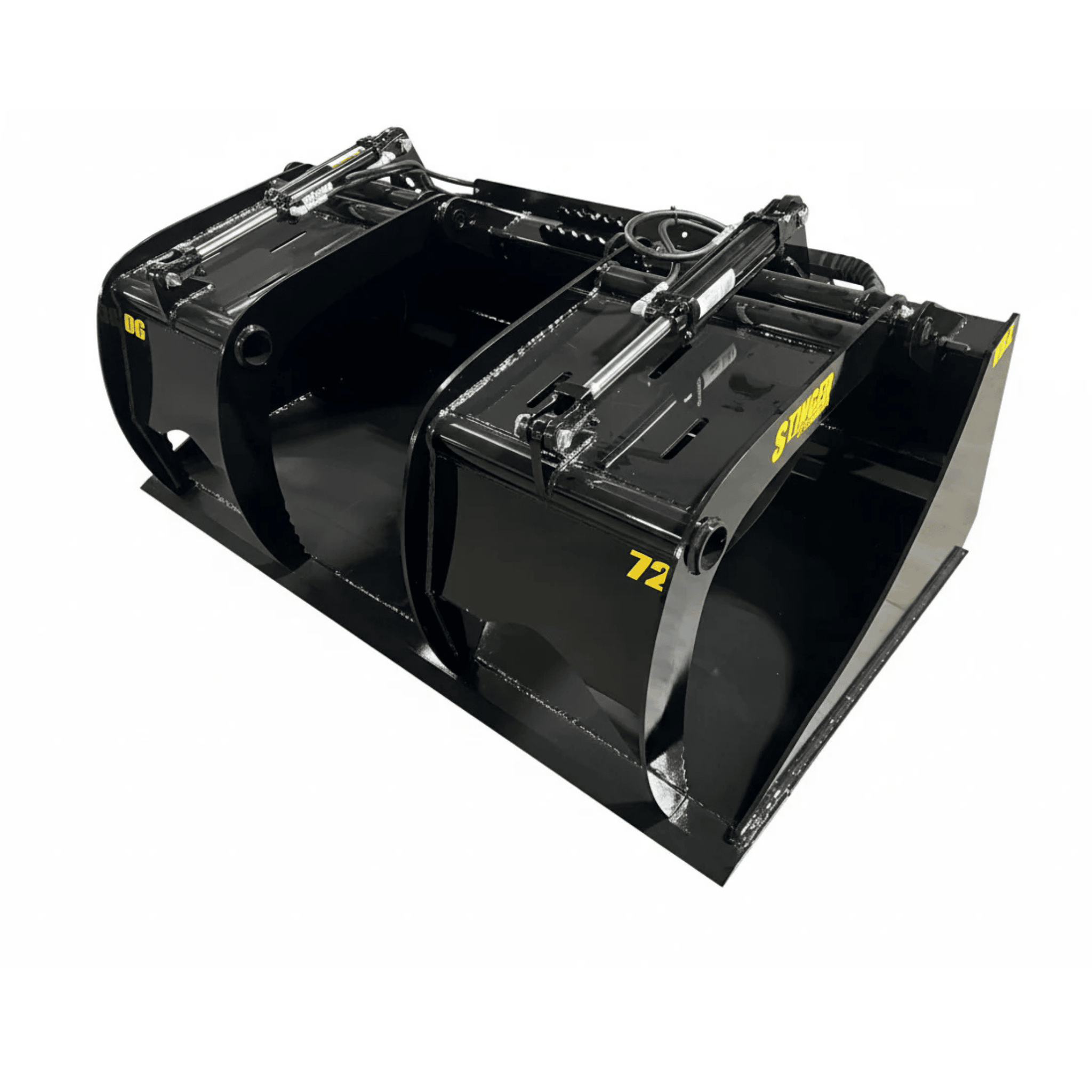 Stinger Demolition Grapple (DG) | Solid Bottom | Scrap Bucket