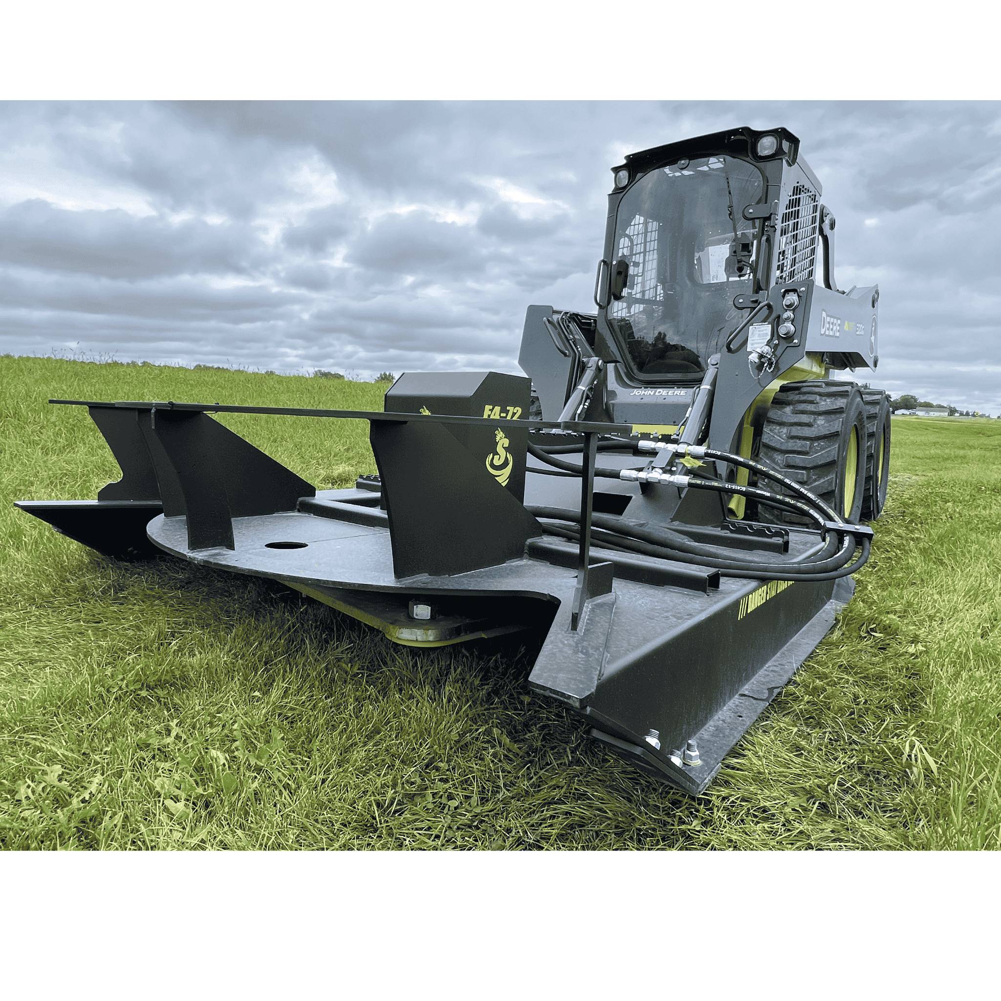 Stinger Twister F4 Series Brush Cutter | 7" Mulching Capacity | Radial Piston Direct Drive
