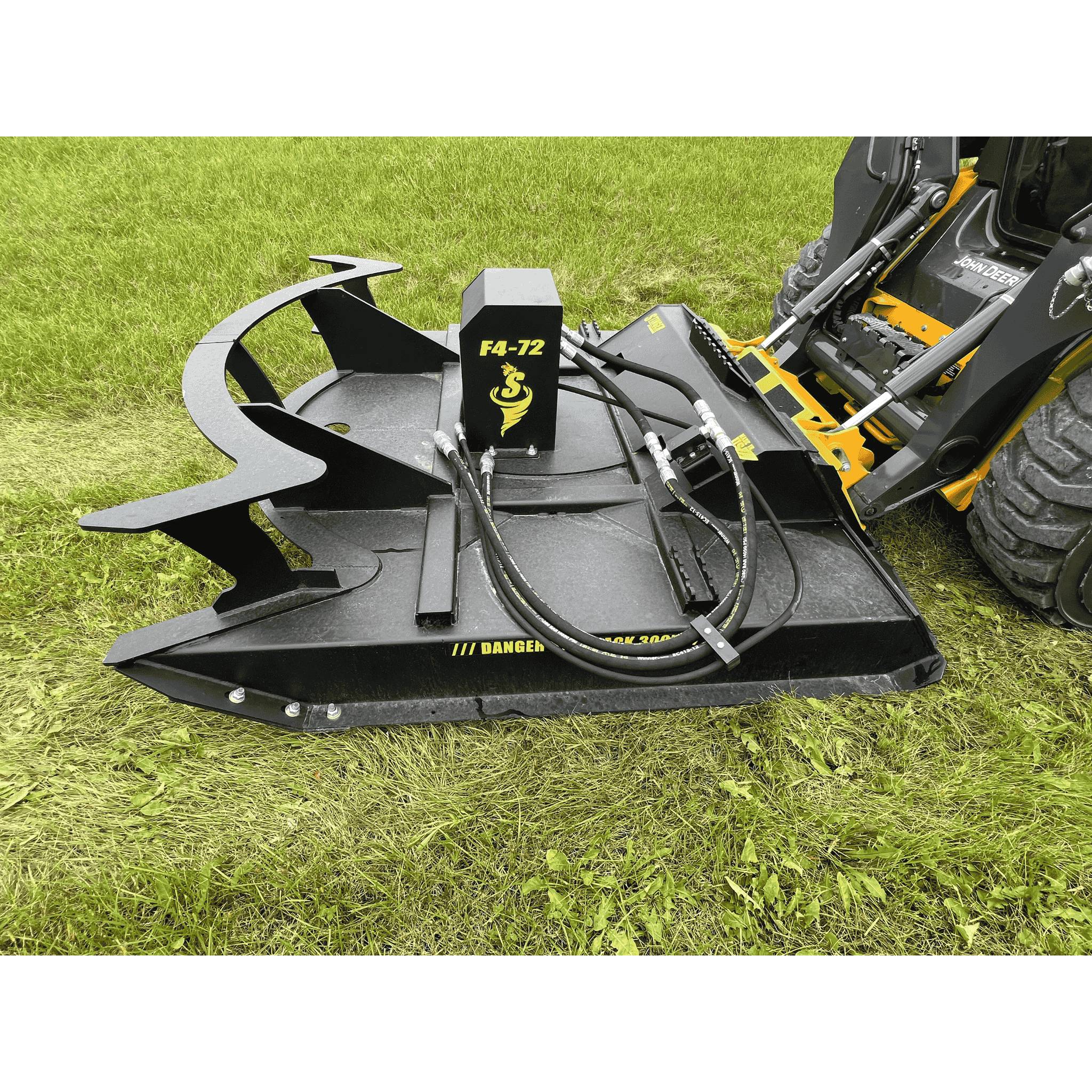 Stinger Twister F4 Series Brush Cutter | 7" Mulching Capacity | Radial Piston Direct Drive