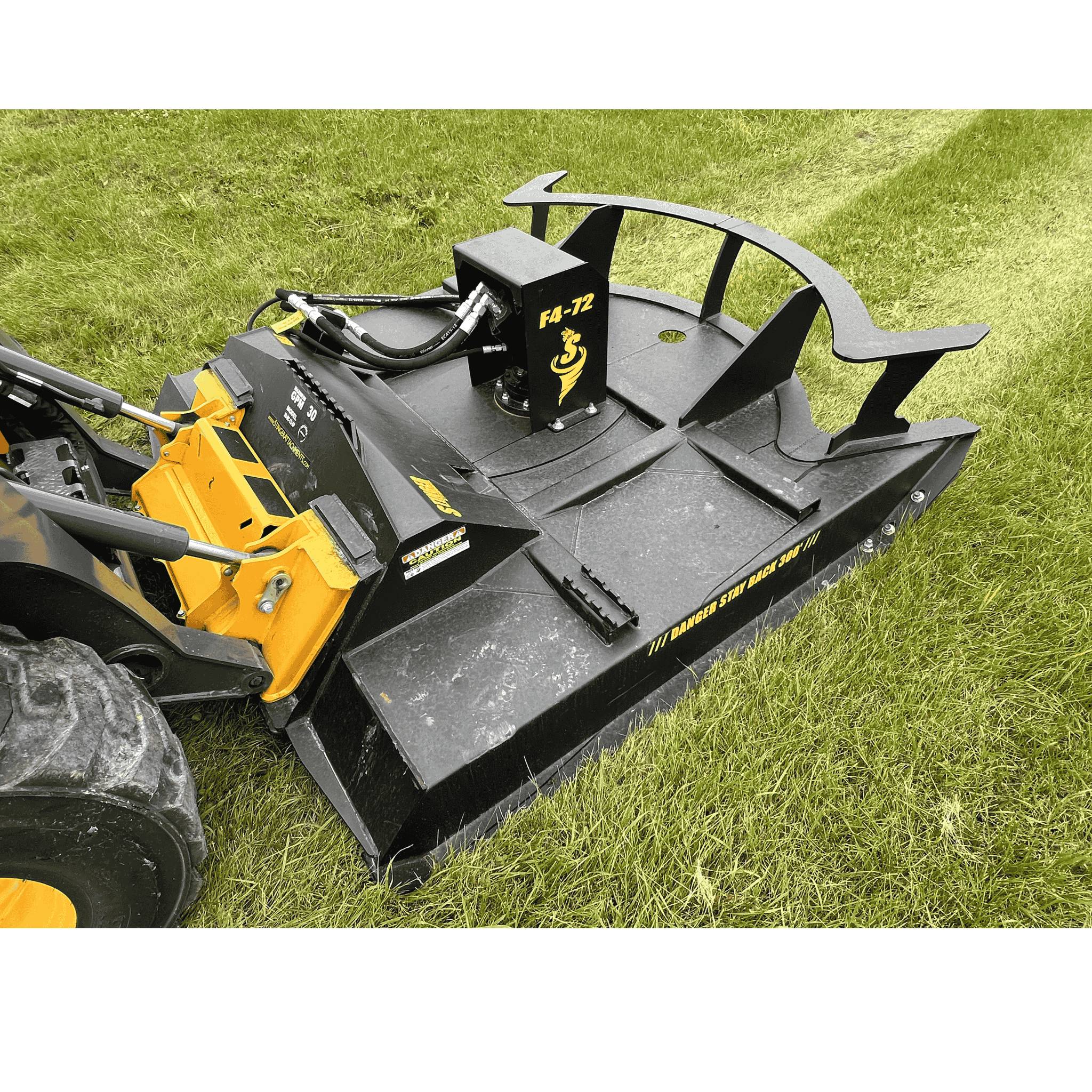 Stinger Twister F4 Series Brush Cutter | 7" Mulching Capacity | Radial Piston Direct Drive
