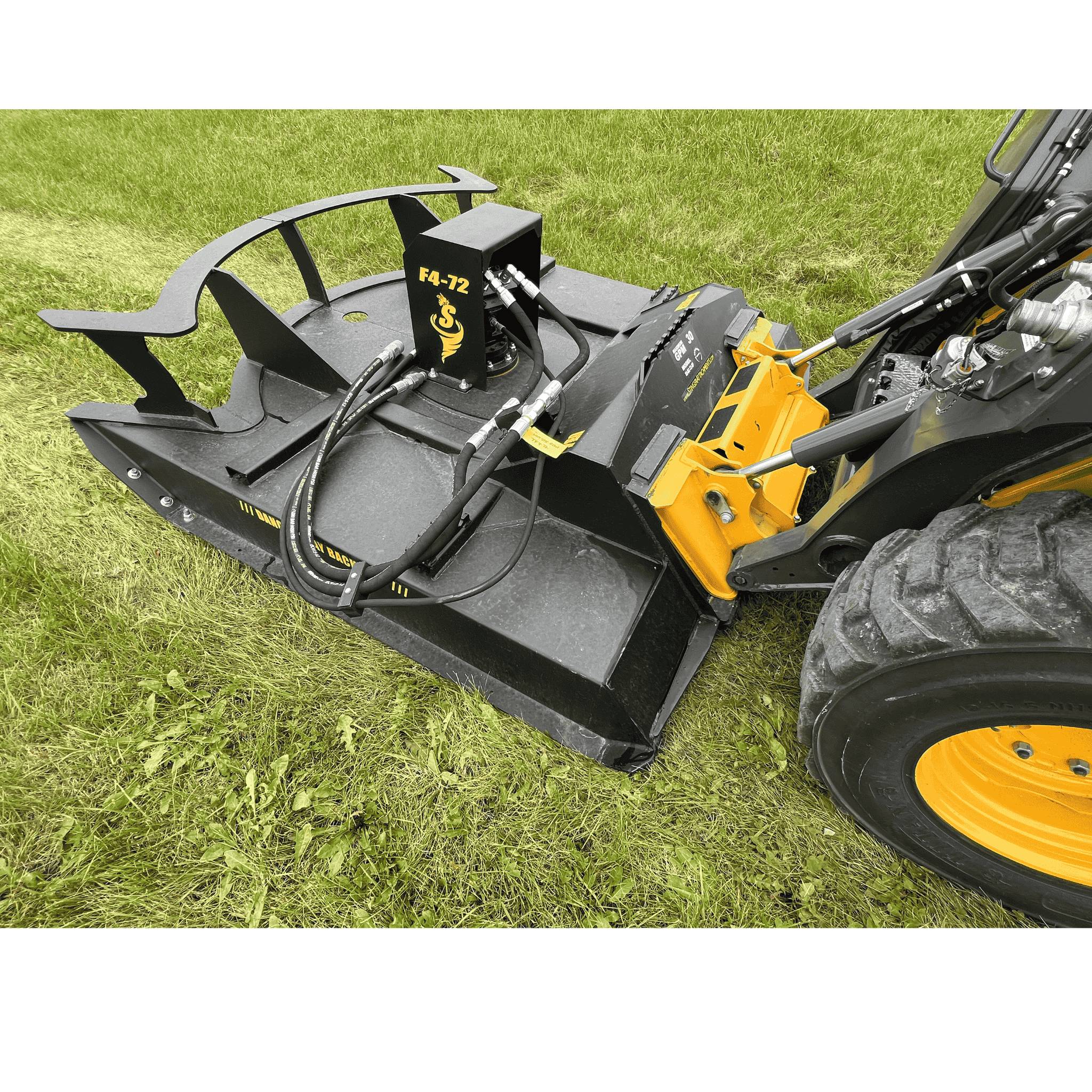 Stinger Twister F4 Series Brush Cutter | 7" Mulching Capacity | Radial Piston Direct Drive