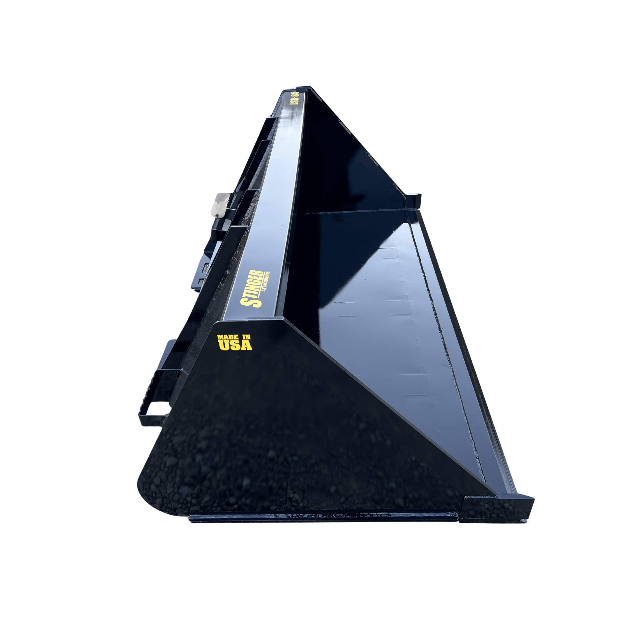 Stinger Liquid Slurry Bucket | 60° Rollback | 1/4" Shell