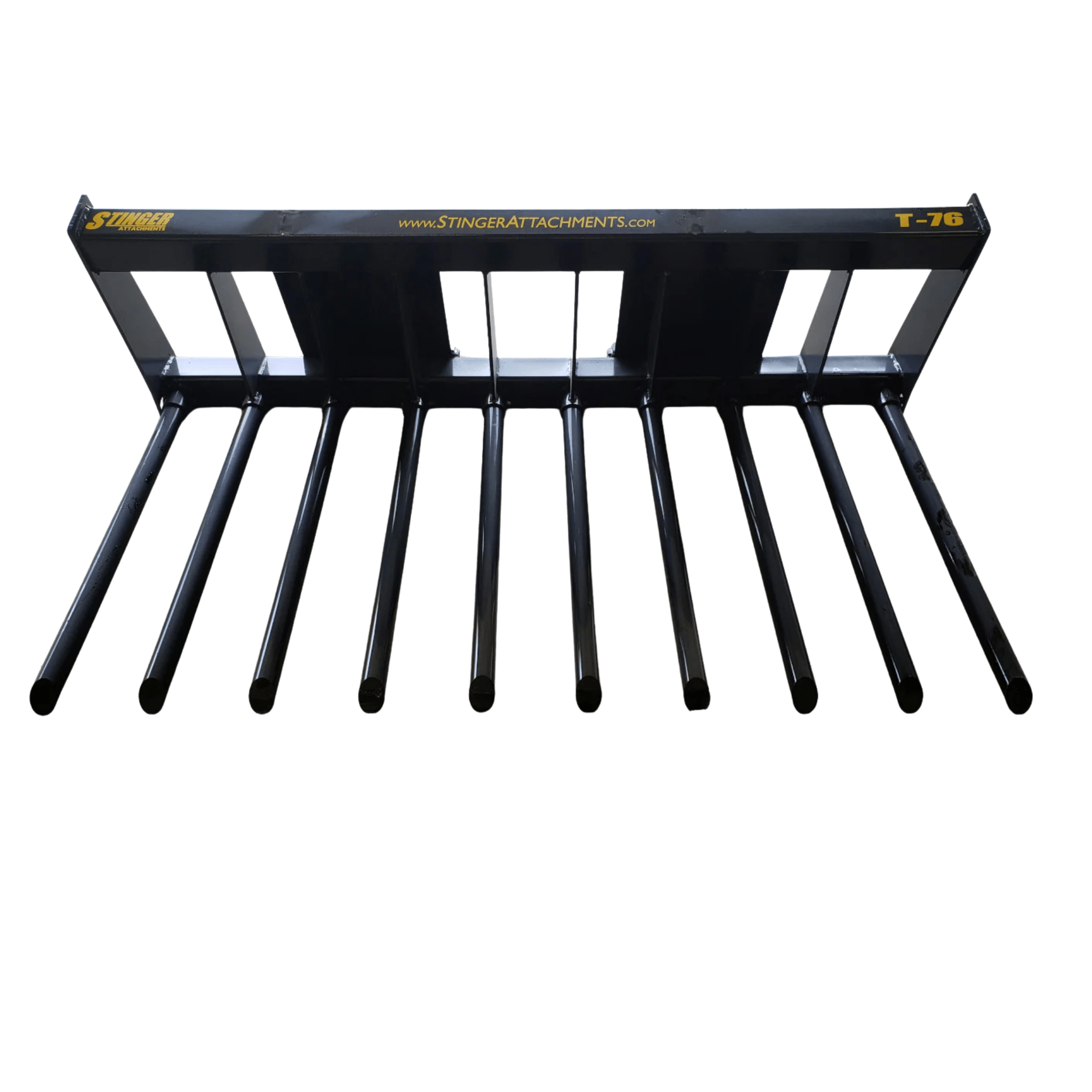 Stinger Manure Tine Bucket | Replaceable 2" Tines | 60" - 84"
