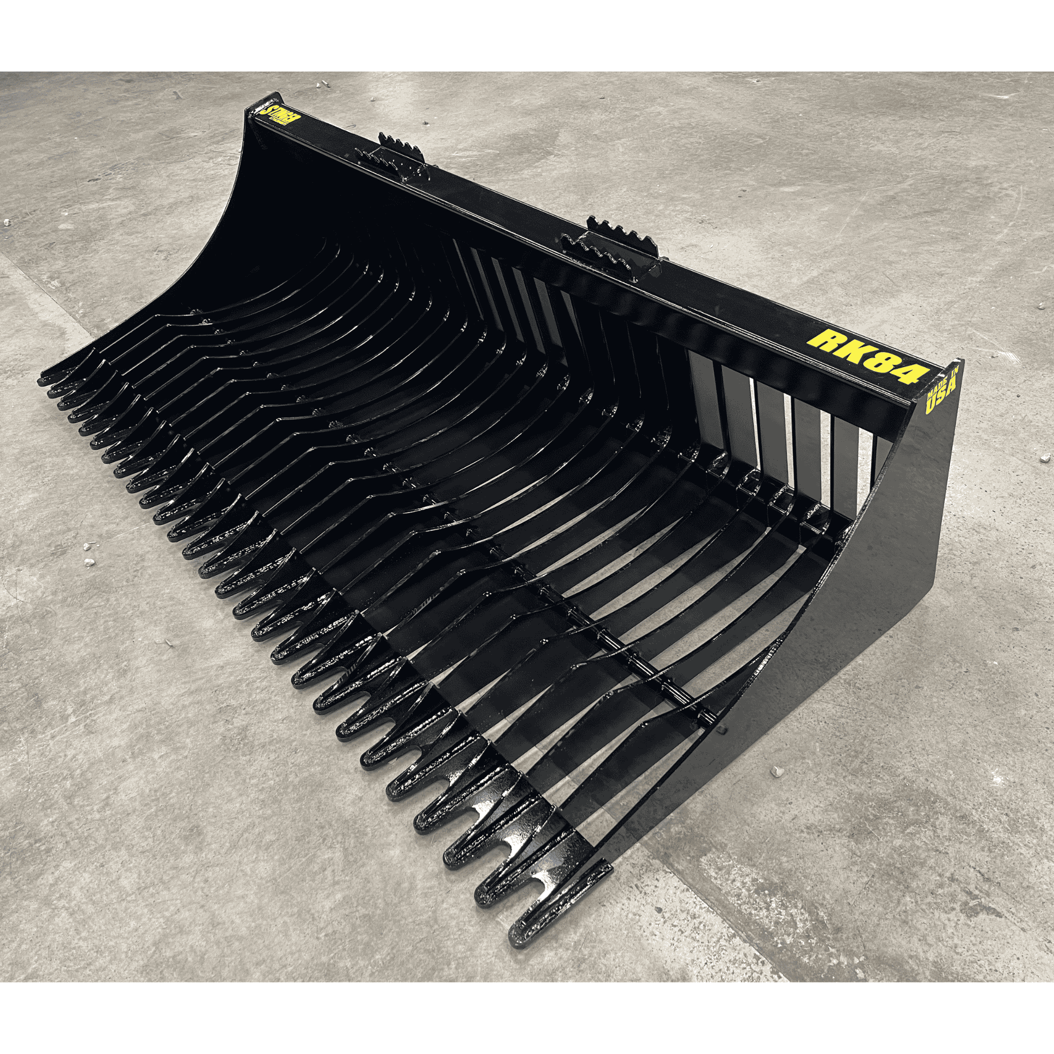 Stinger Rock Bucket (RK) | 1-Piece Tine | Grade 50 Steel