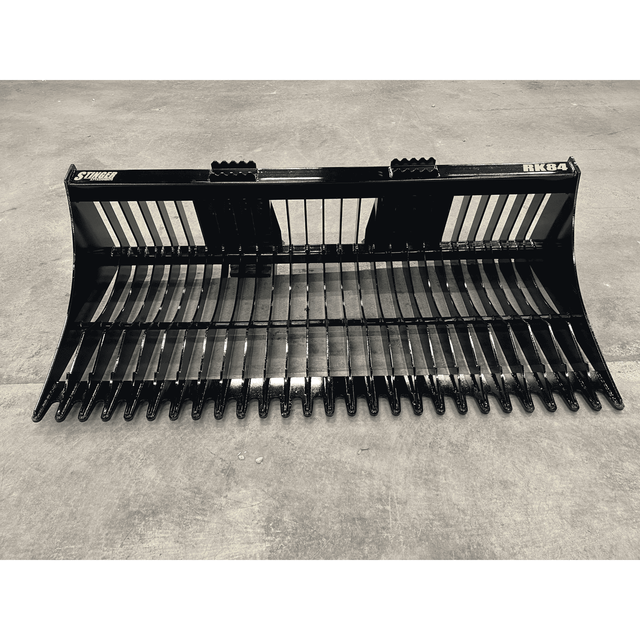 Stinger Rock Bucket (RK) | 1-Piece Tine | Grade 50 Steel