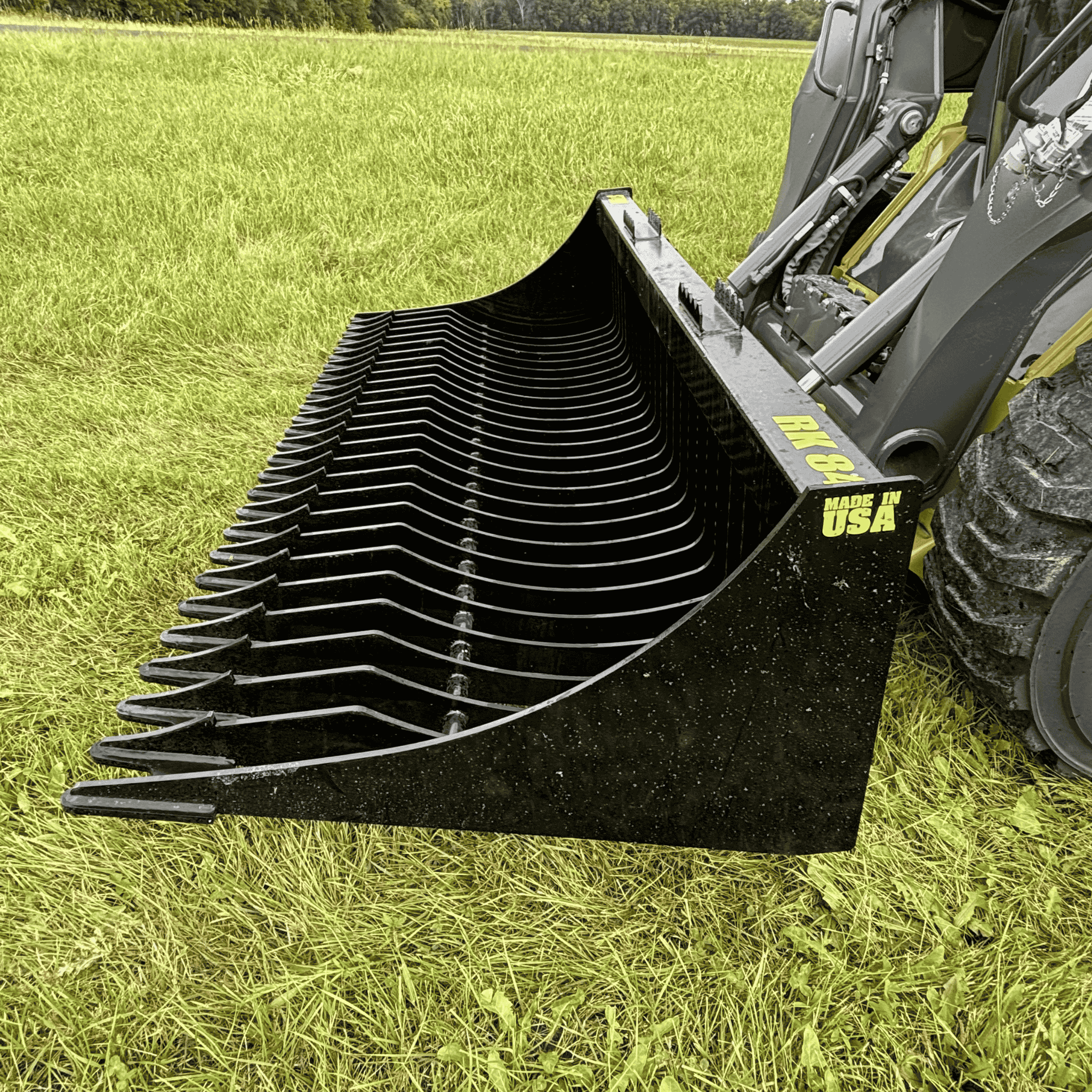 Stinger Rock Bucket (RK) | 1-Piece Tine | Grade 50 Steel