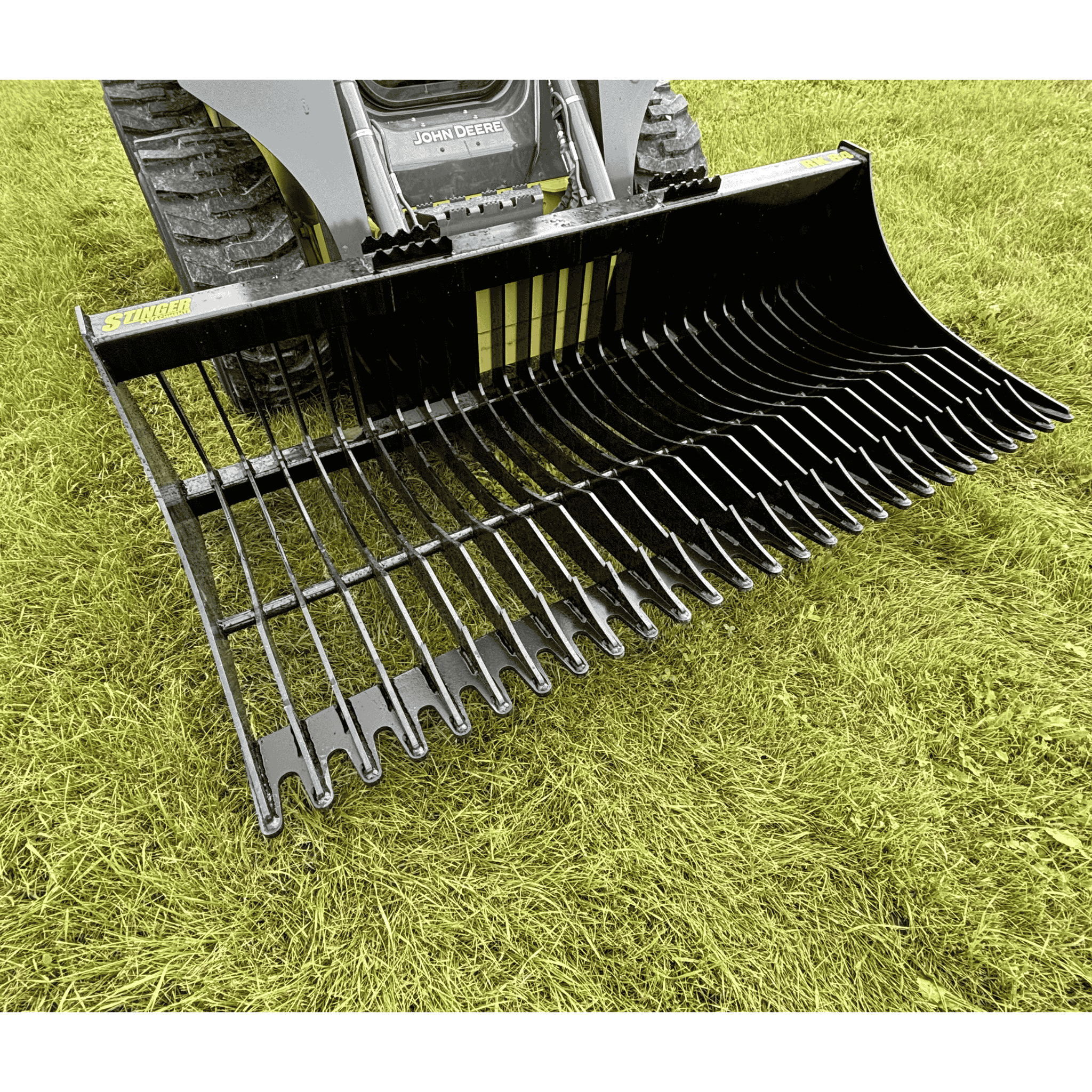 Stinger Rock Bucket (RK) | 1-Piece Tine | Grade 50 Steel