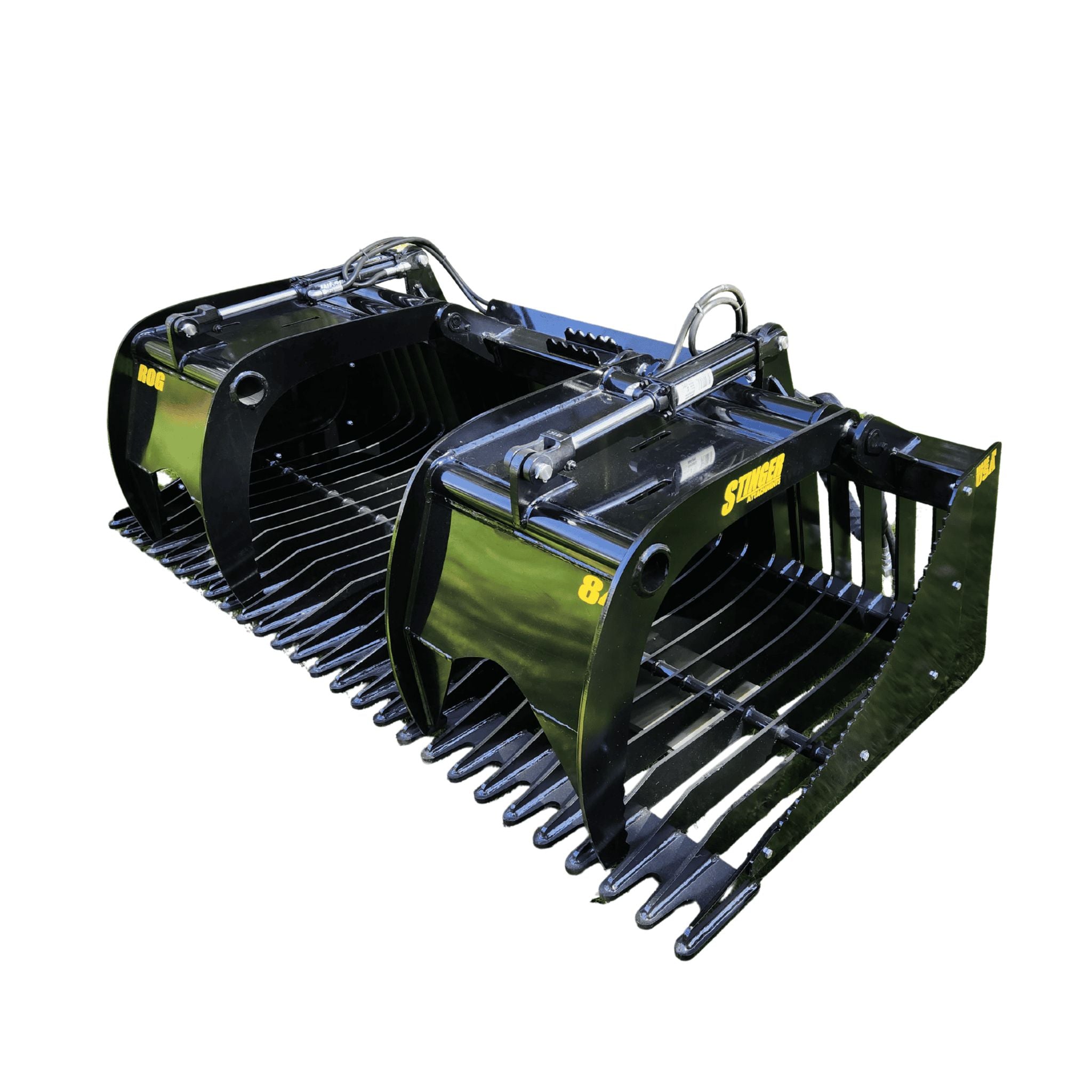 Stinger ROG Open-Side Grapple | Grade 50 Steel | Flat Tine Design