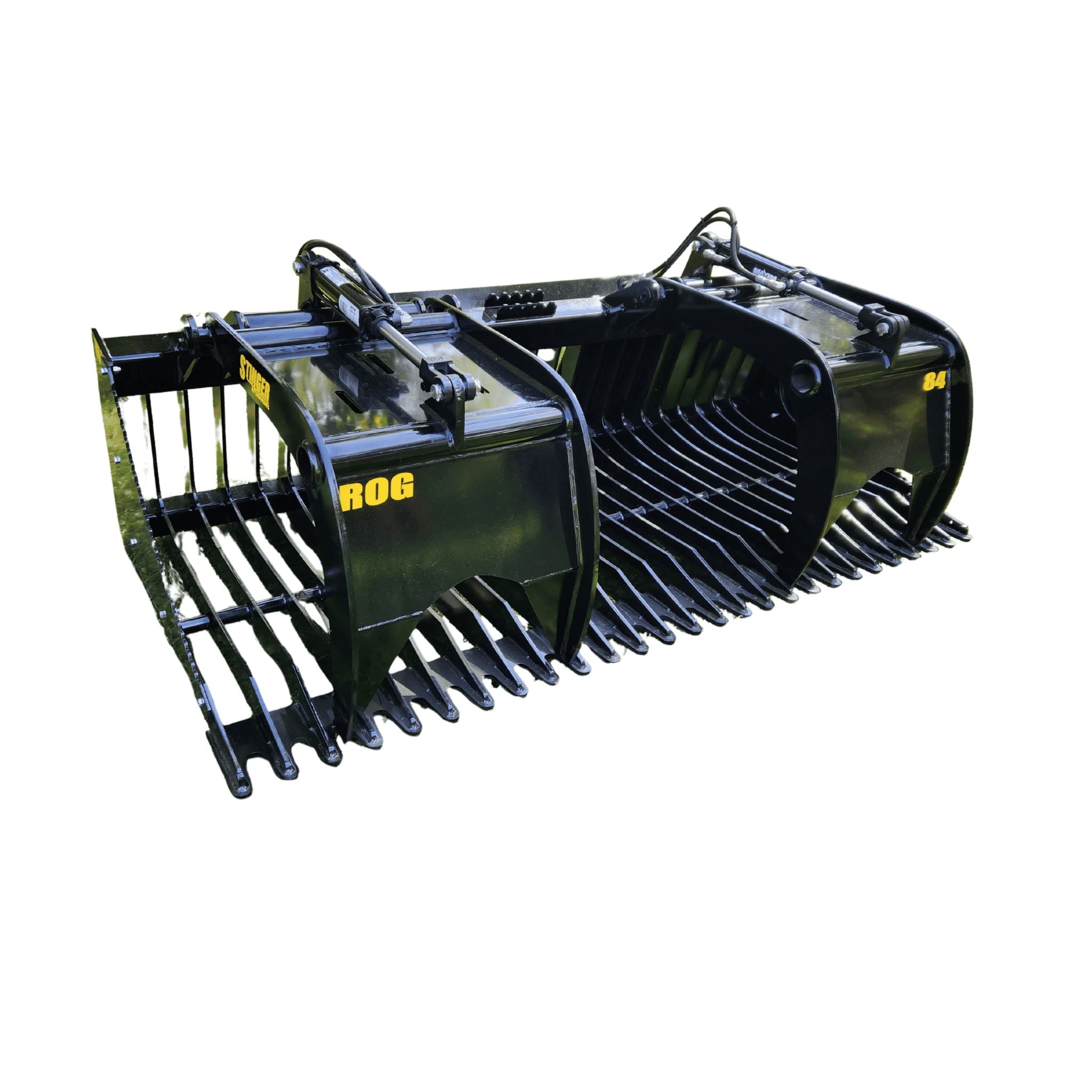 Stinger ROG Open-Side Grapple | Grade 50 Steel | Flat Tine Design