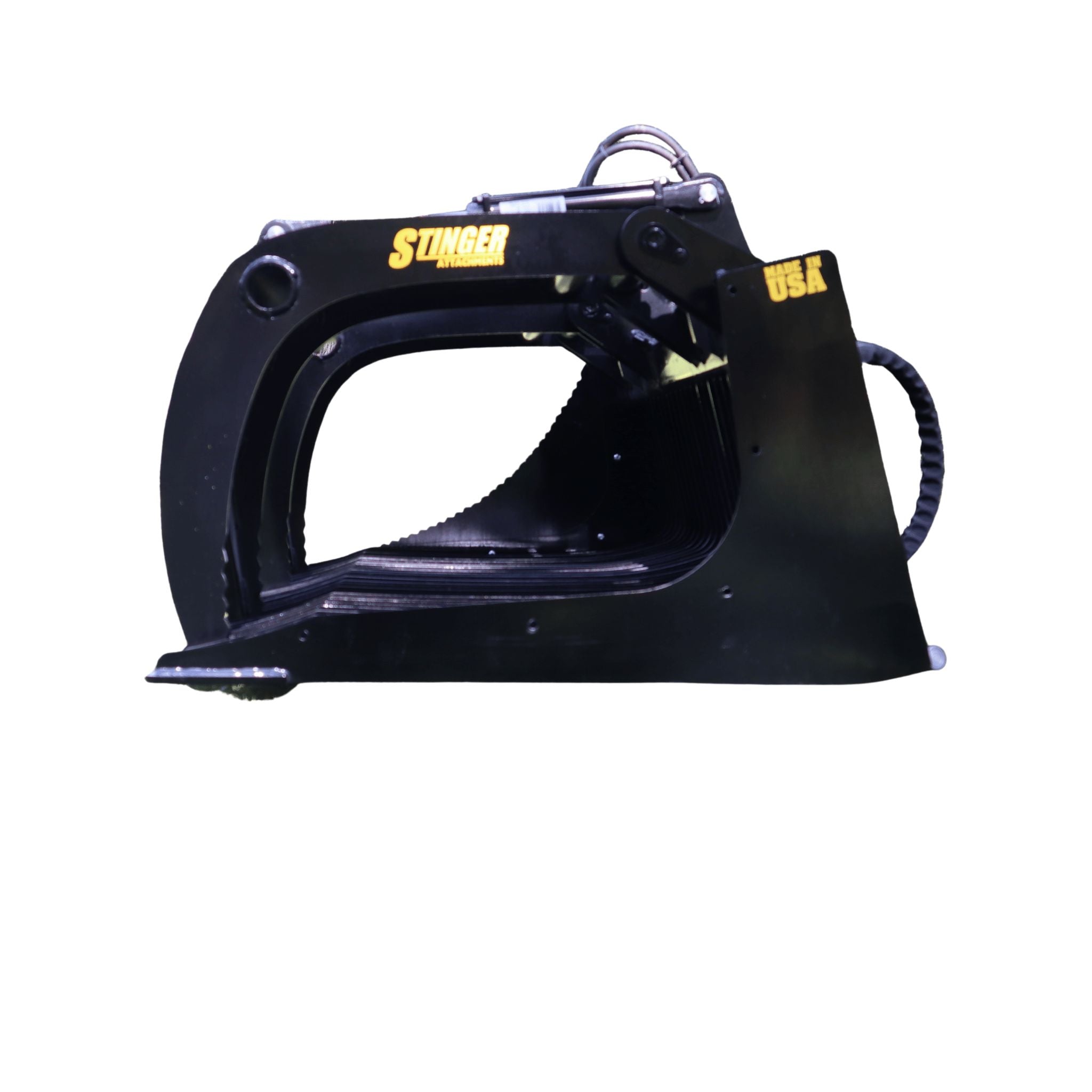 Stinger ROG Open-Side Grapple | Grade 50 Steel | Flat Tine Design