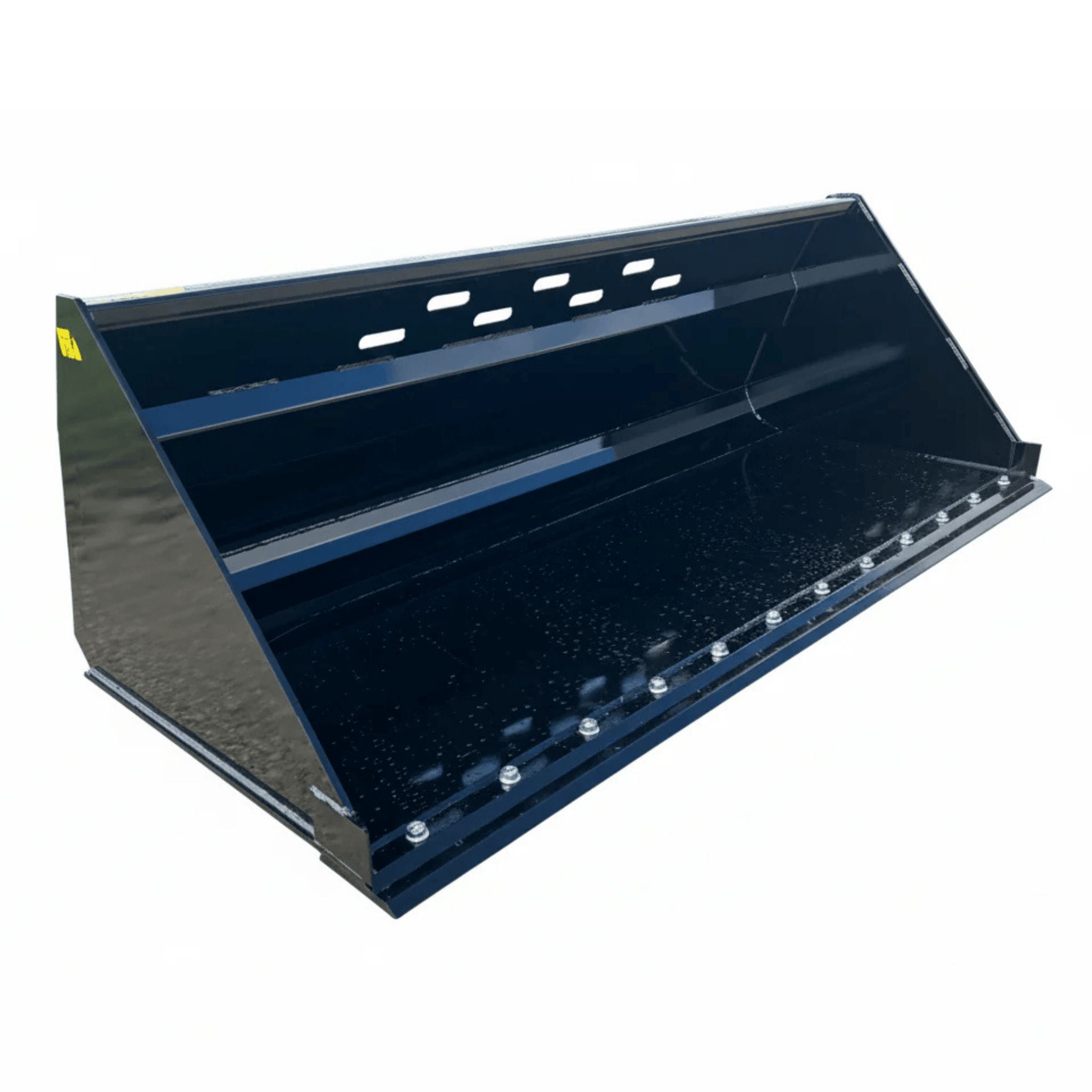 Stinger Skid Steer Snow Bucket | High Capacity & See-Through | 6ft - 10ft