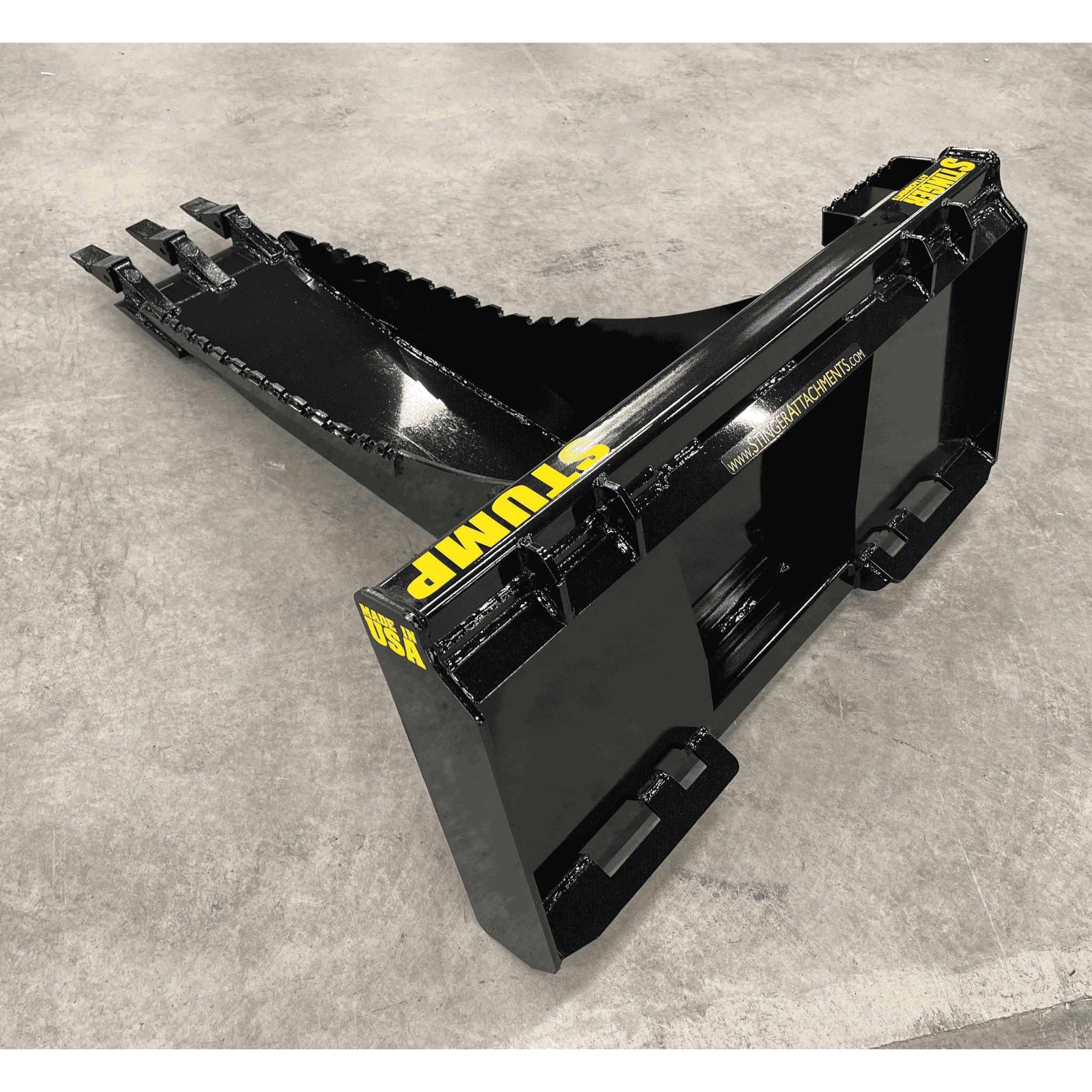 Stinger Stump Bucket (STB) | 52" Spade | Romac Teeth