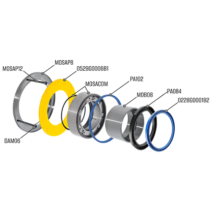 Sicoma Mixer Shaft Sealing and Bearing Kit – Complete Repair Set