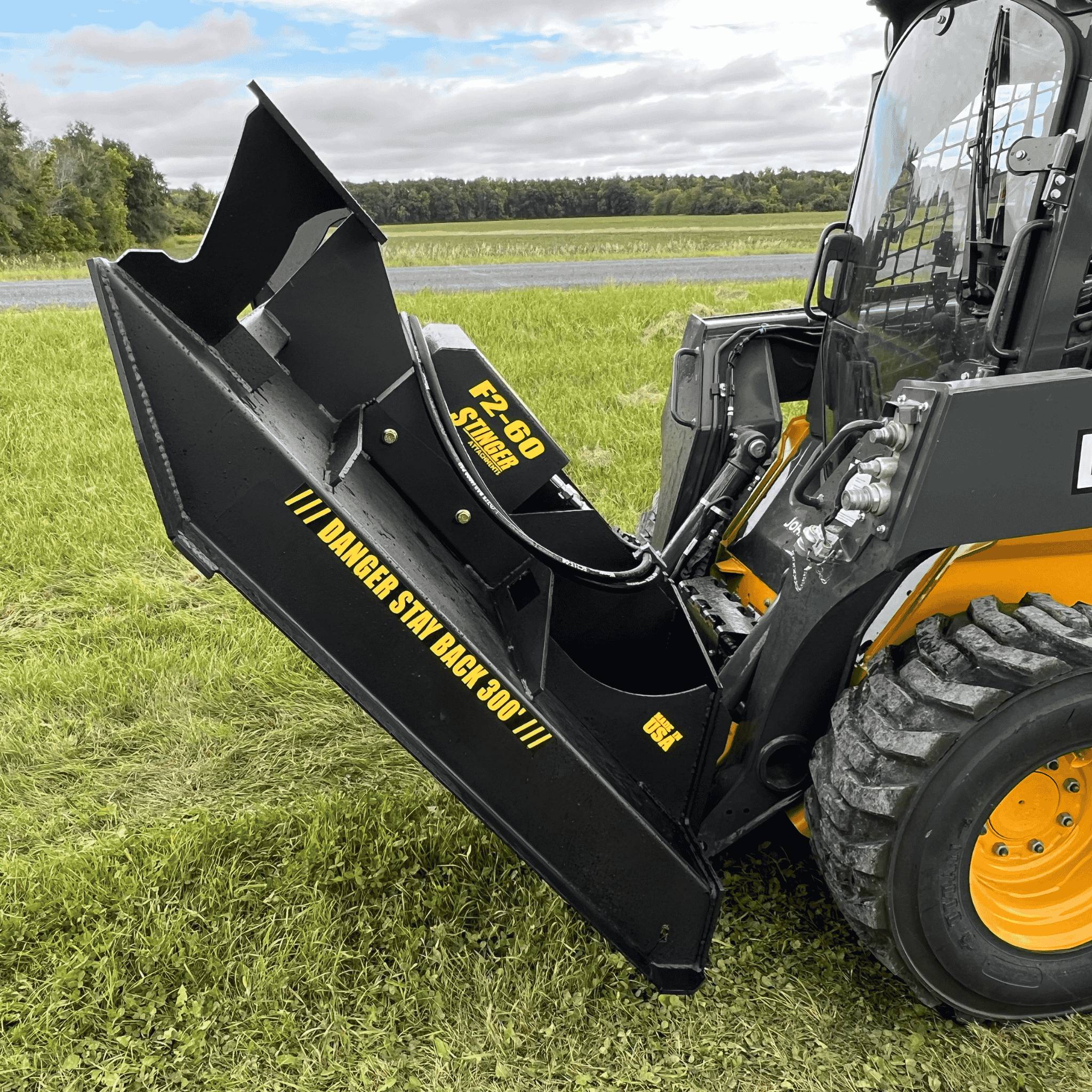 Stinger Twister F2 Series Brush Cutter | 4" Cut Capacity | Radial Piston Motor