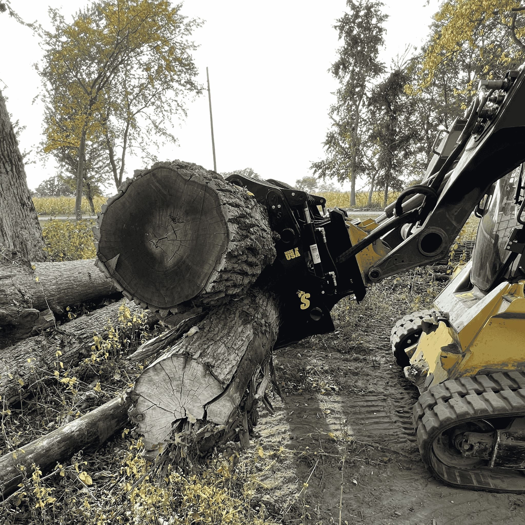 Stinger Clam Grapple | AR200 Steel | Interchangeable Mounts