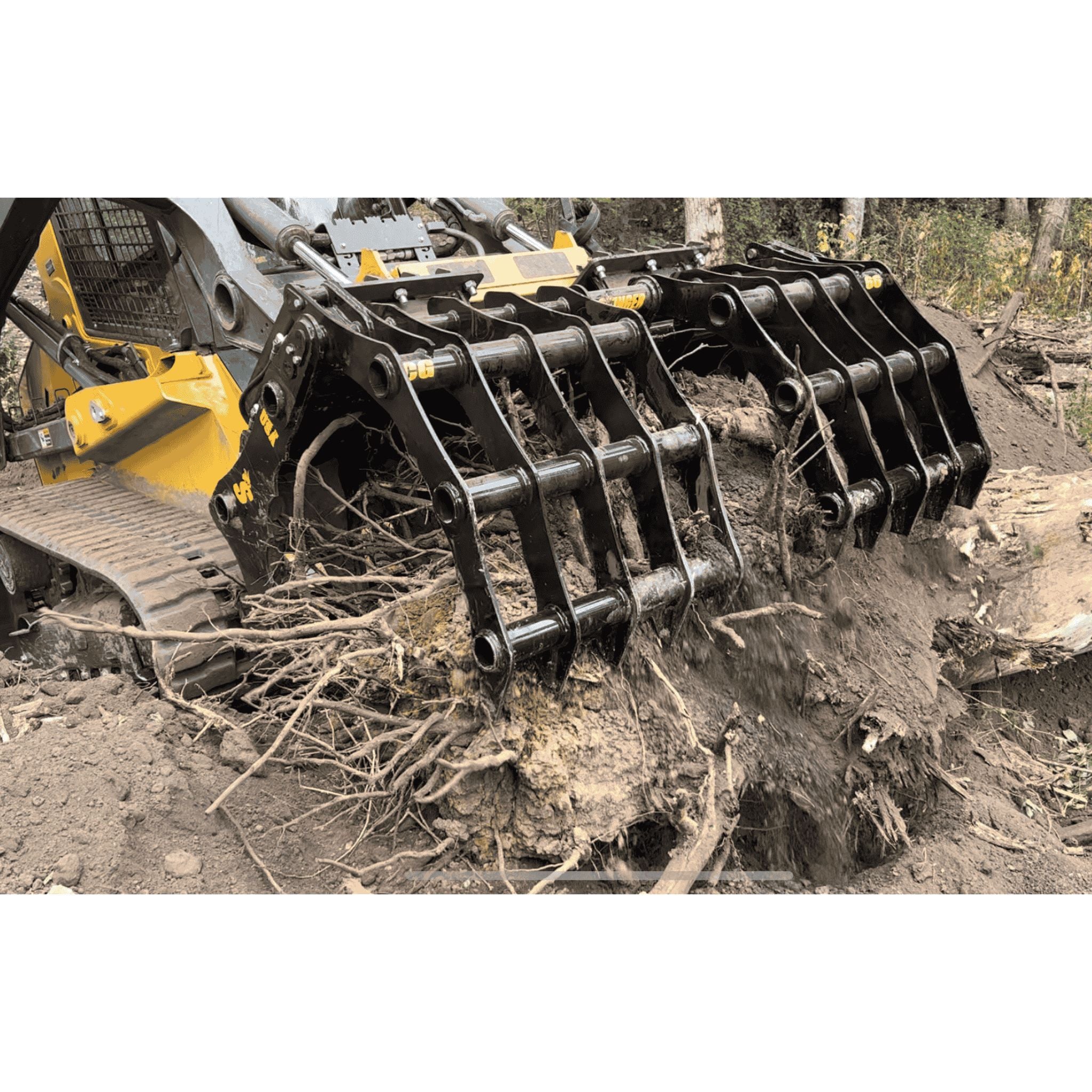 Stinger Clam Grapple | AR200 Steel | Interchangeable Mounts