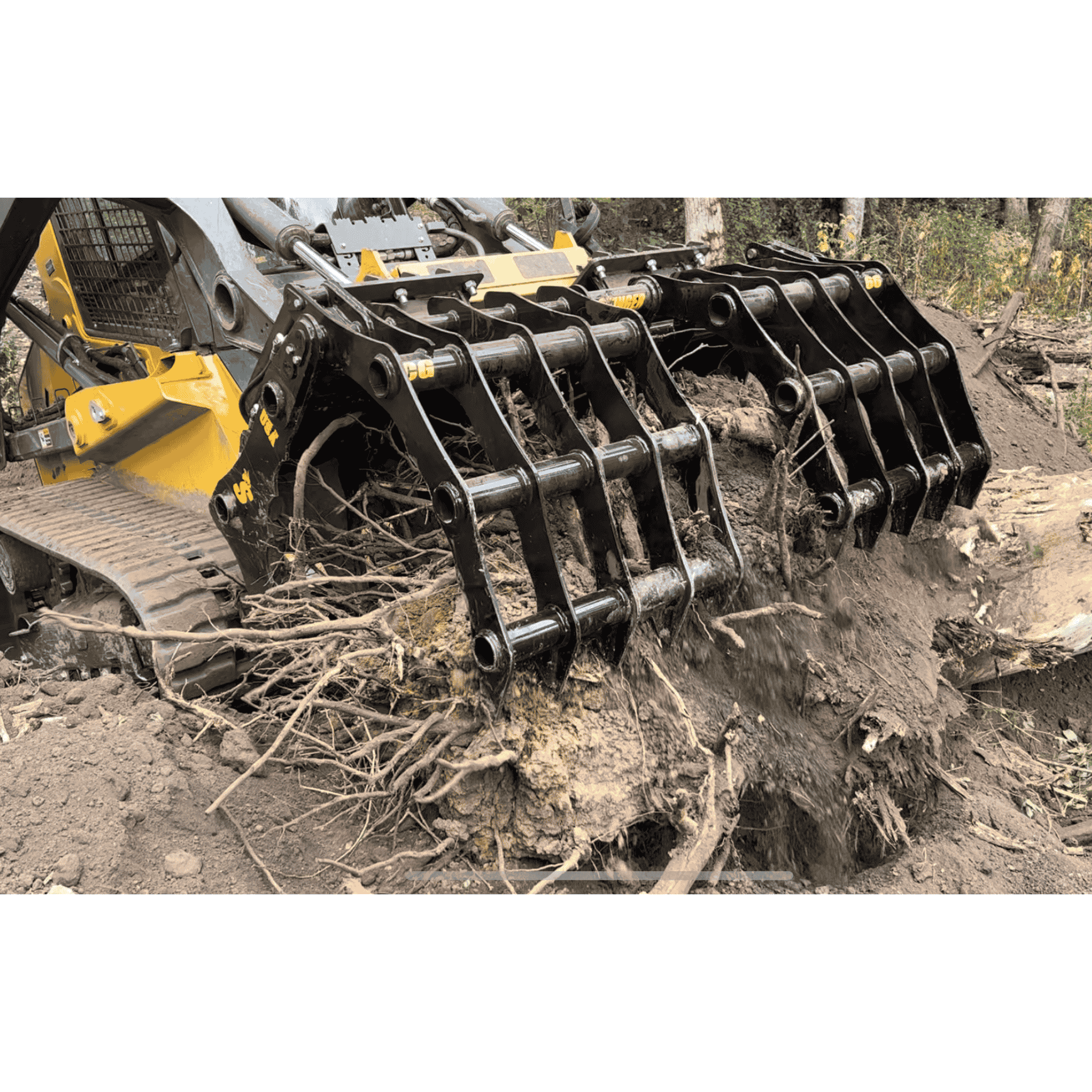 Stinger Clam Grapple | AR200 Steel | Interchangeable Mounts