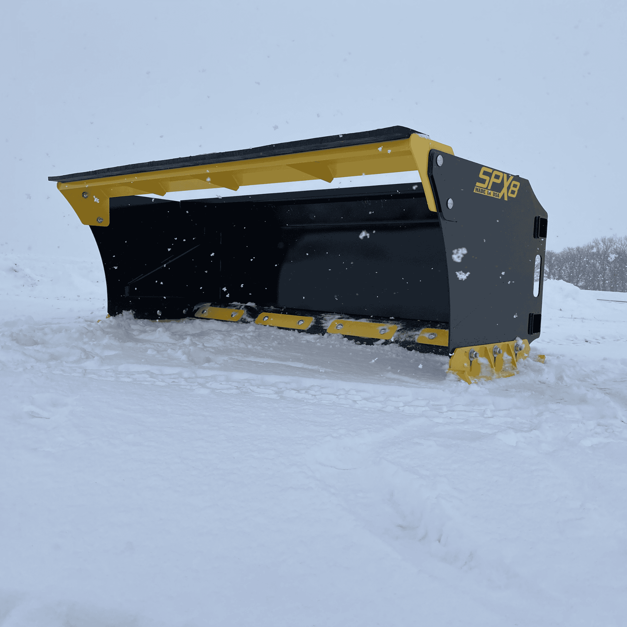 Stinger Commercial Snow Pusher | 30" Box | 6ft - 14ft Extreme