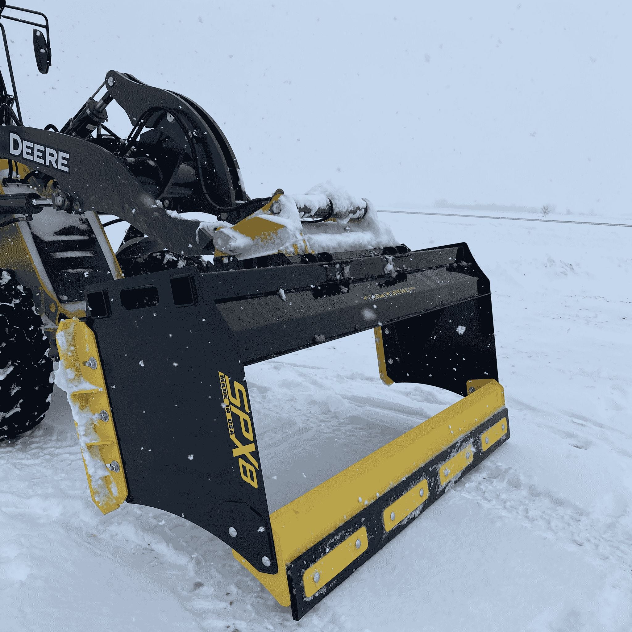 Stinger Commercial Snow Pusher | 30" Box | 6ft - 14ft Extreme