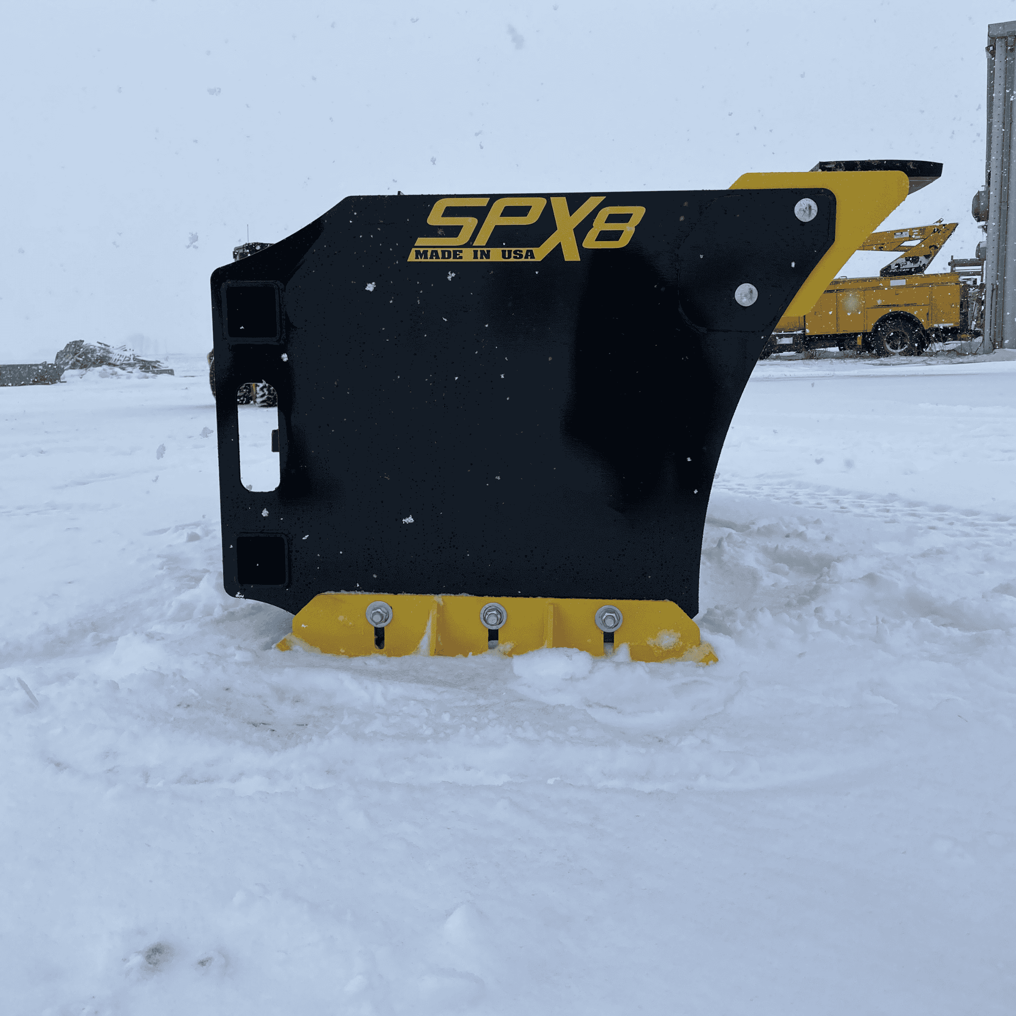 Stinger Commercial Snow Pusher | 30" Box | 6ft - 14ft Extreme