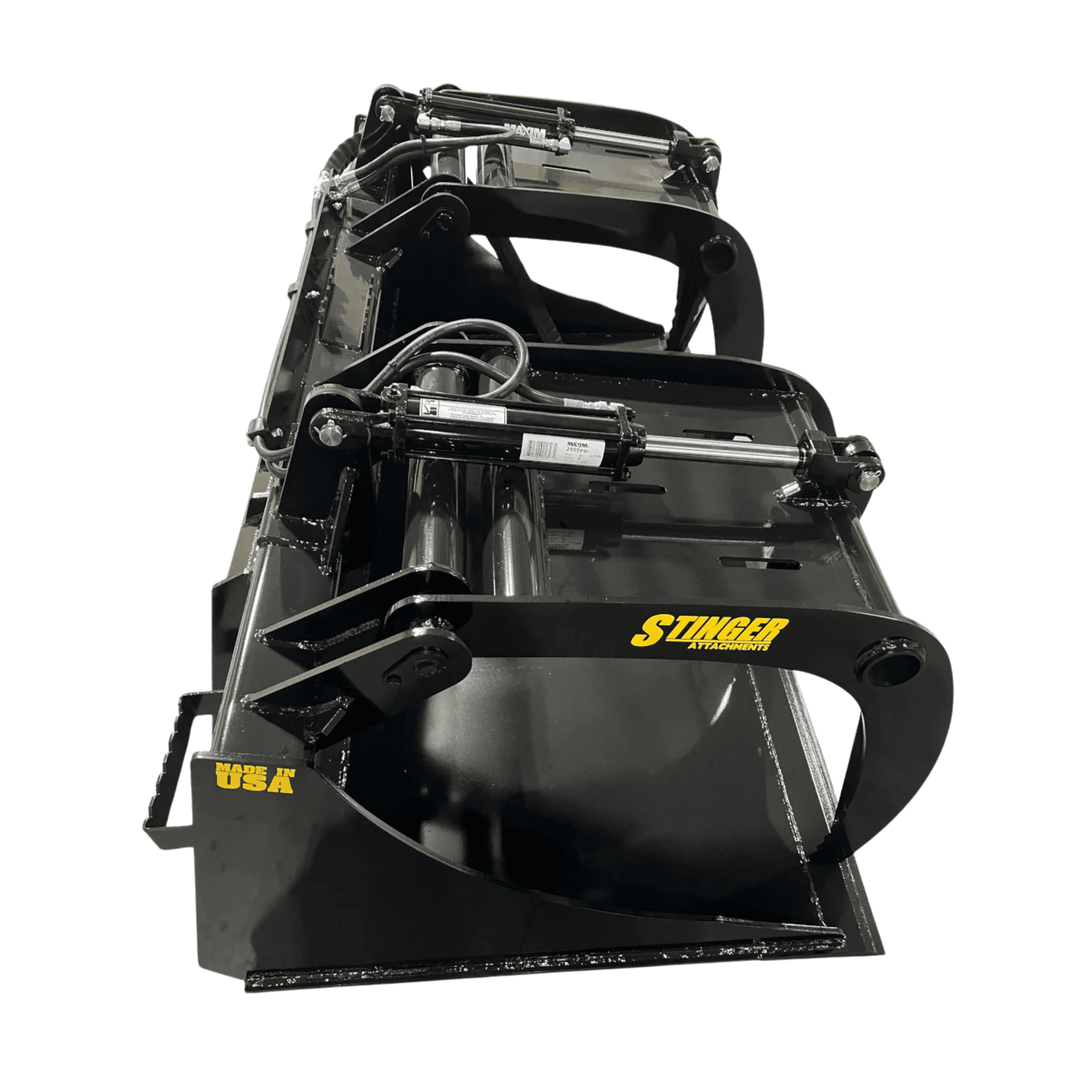 Stinger Demolition Grapple (DG) | Solid Bottom | Scrap Bucket