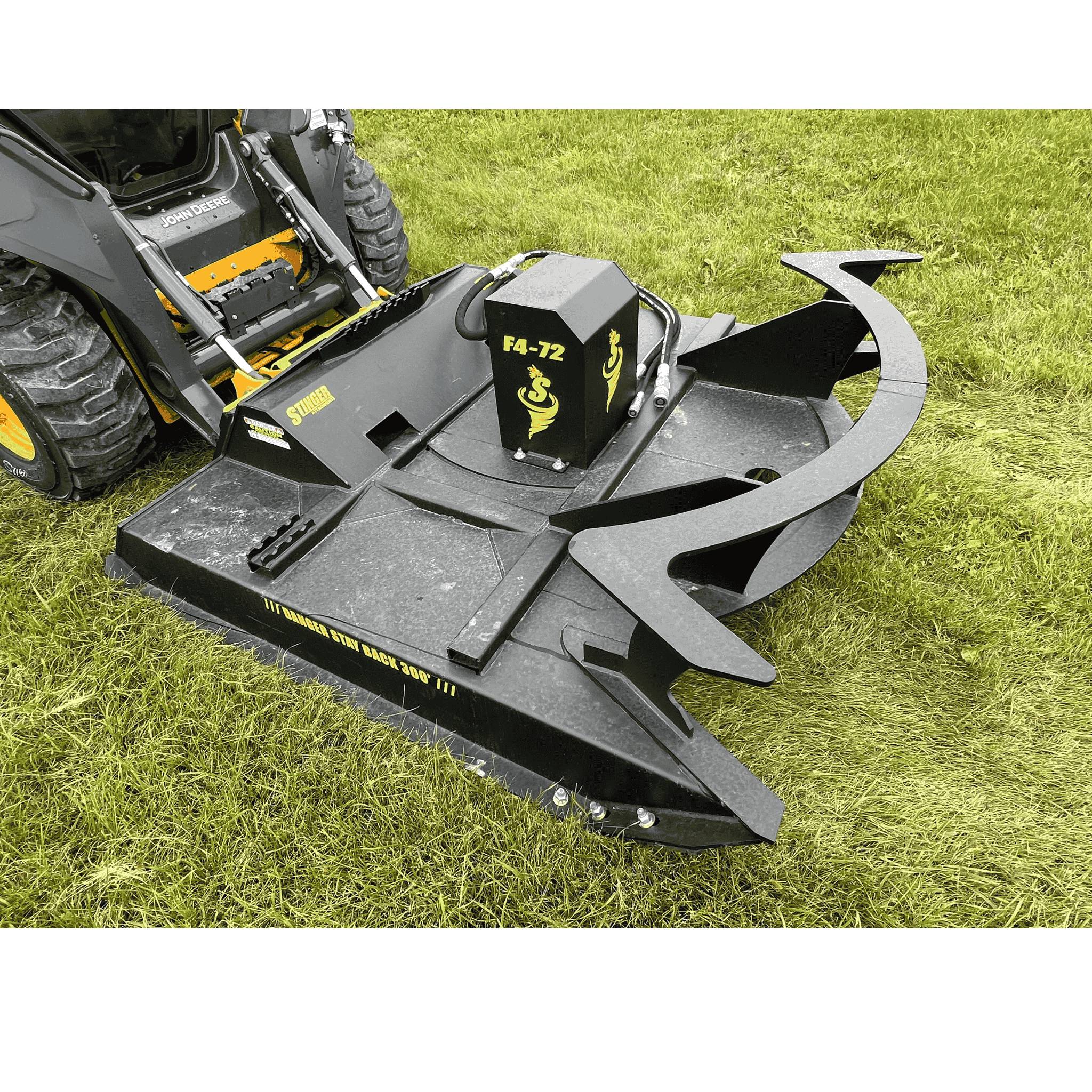 Stinger Twister F4 Series Brush Cutter | 7" Mulching Capacity | Radial Piston Direct Drive
