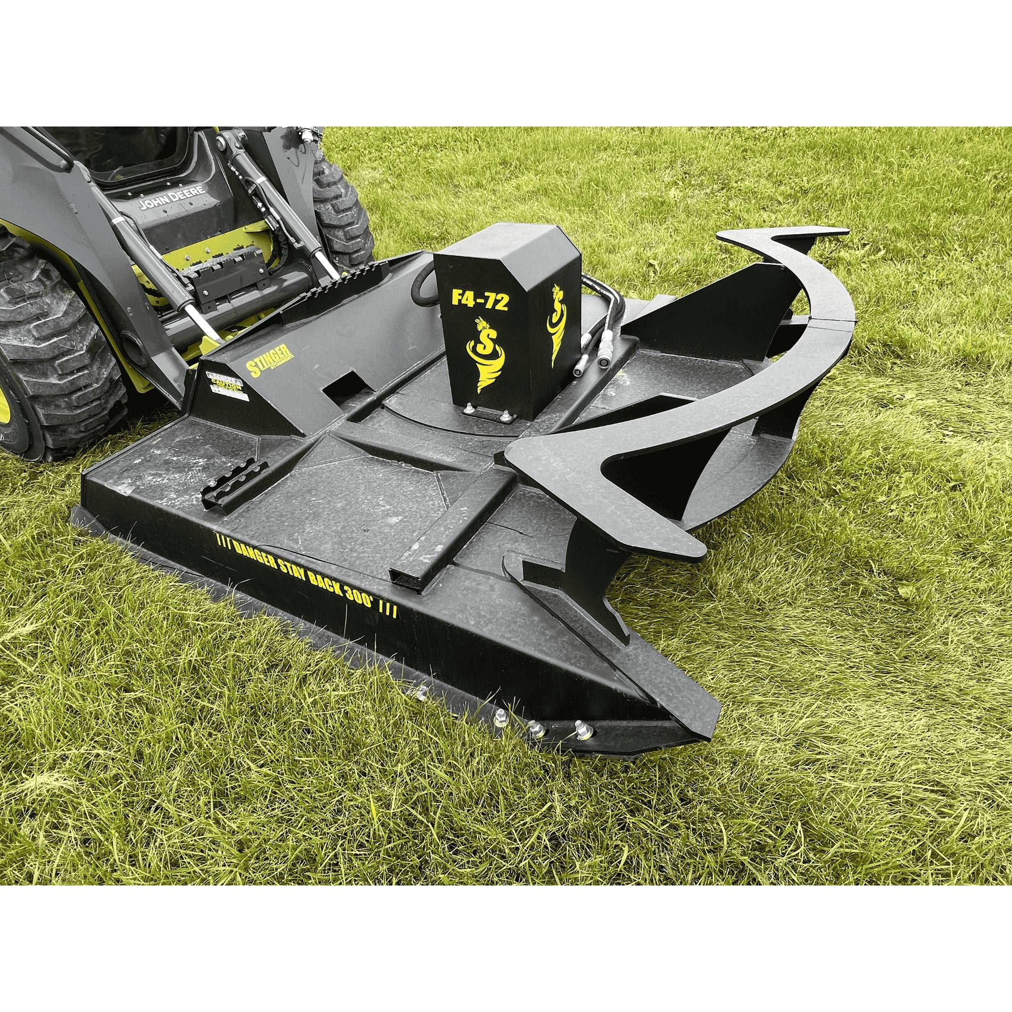 Stinger Twister F4 Series Brush Cutter | 7" Mulching Capacity | Radial Piston Direct Drive