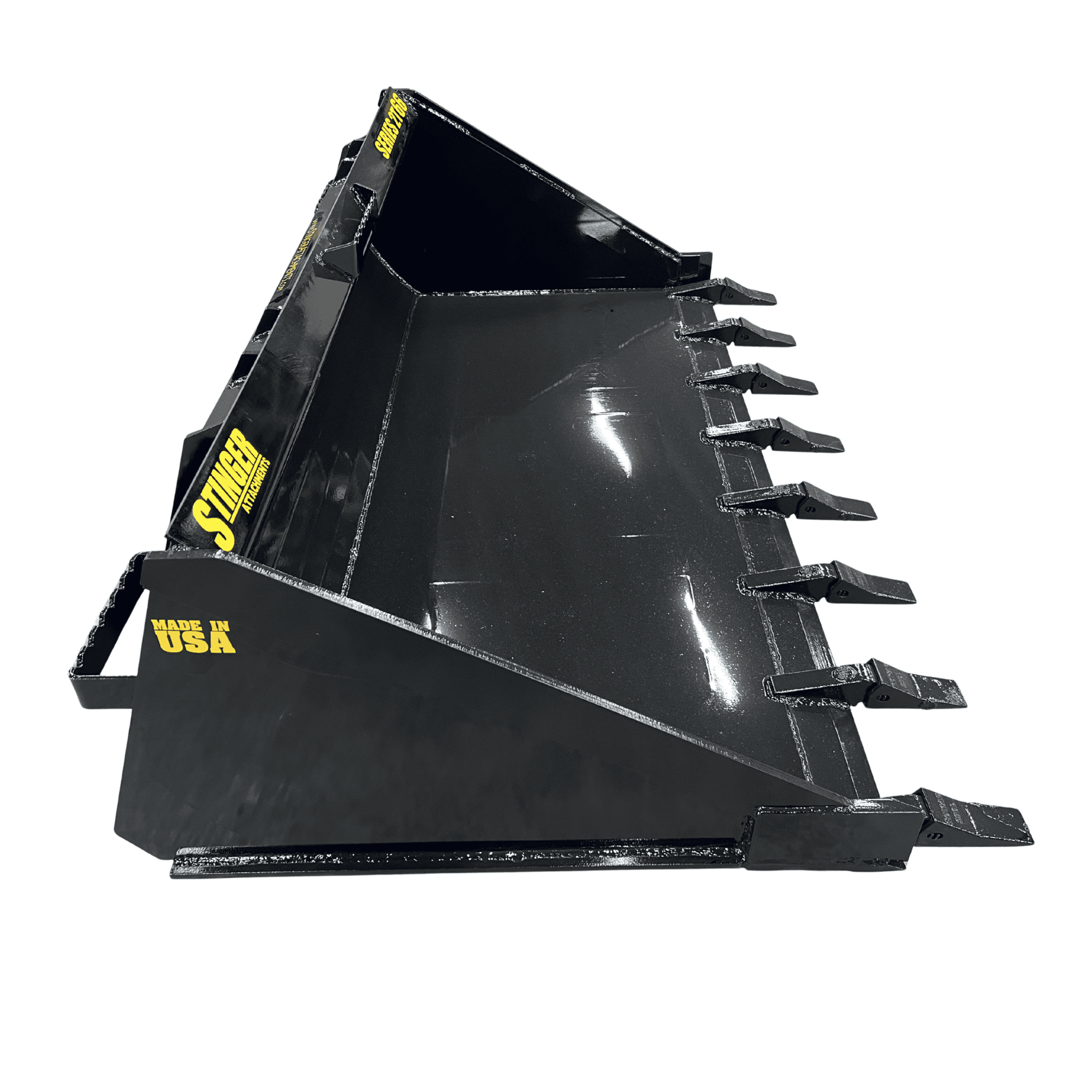 Stinger Heavy-Duty Tooth Bucket | Romac Teeth | 1/4" Shell