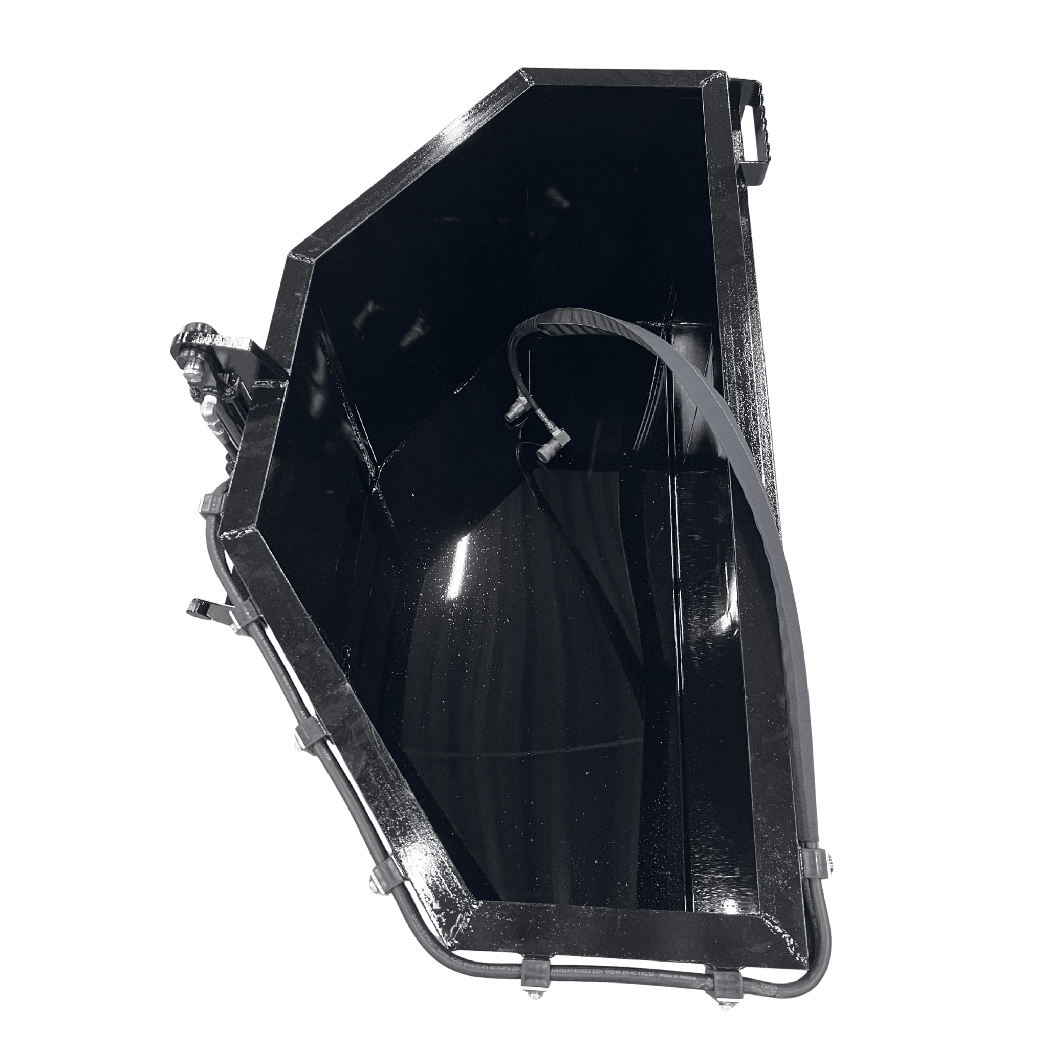 Stinger Hydraulic Concrete Bucket | 0.75 - 1.0 Yard | Includes Chute