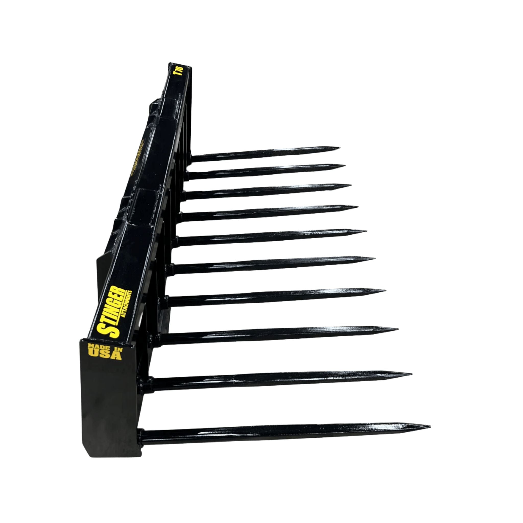 Stinger Manure Spear Bucket | Conus 2 Tines | 60" - 84"