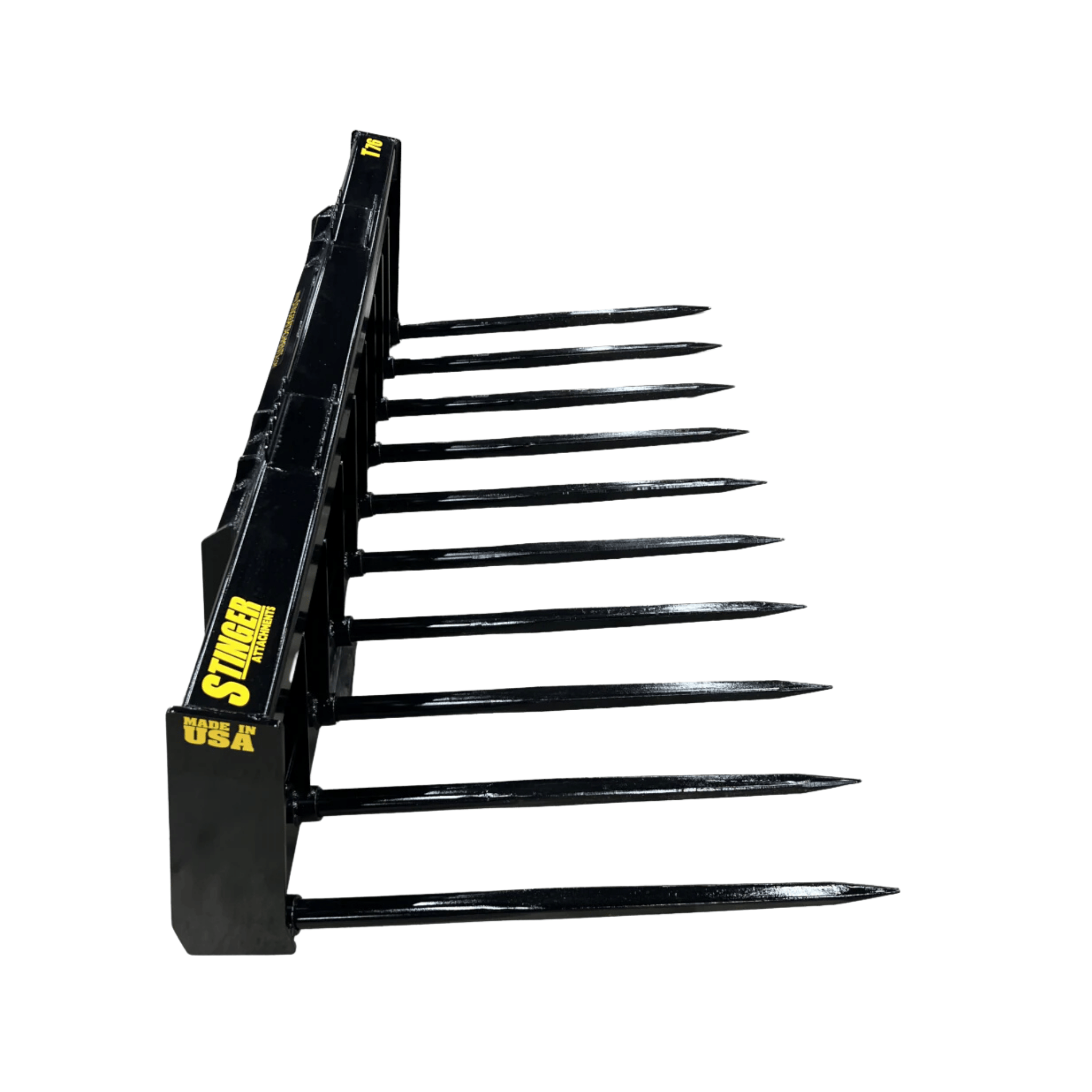 Stinger Manure Spear Bucket | Conus 2 Tines | 60" - 84"