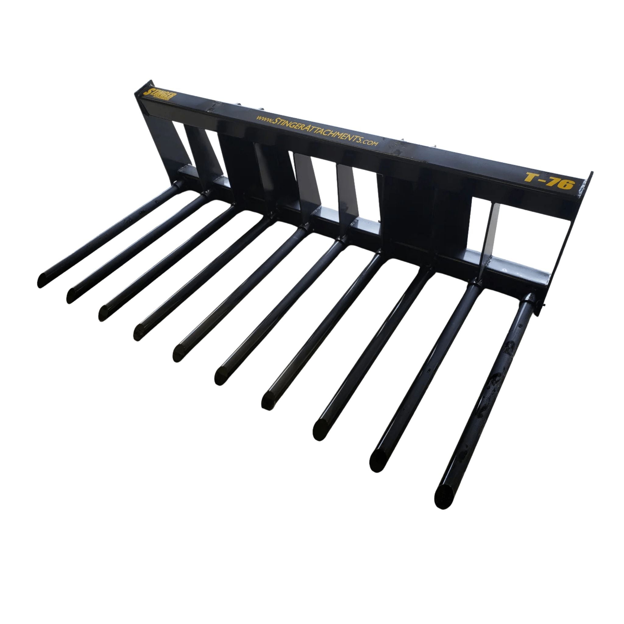 Stinger Manure Tine Bucket | Replaceable 2" Tines | 60" - 84"