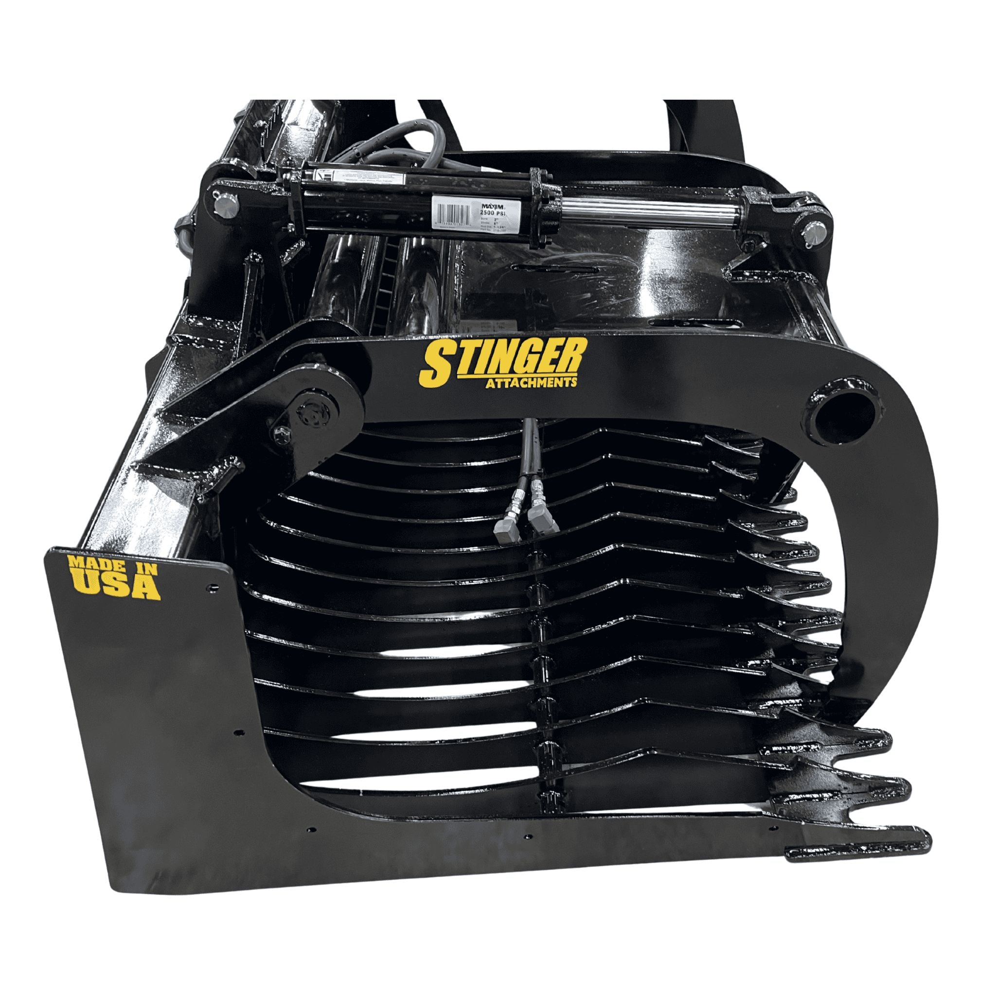Stinger RG Series Rock Grapple | Grade 50 Steel | 1-Piece Tine