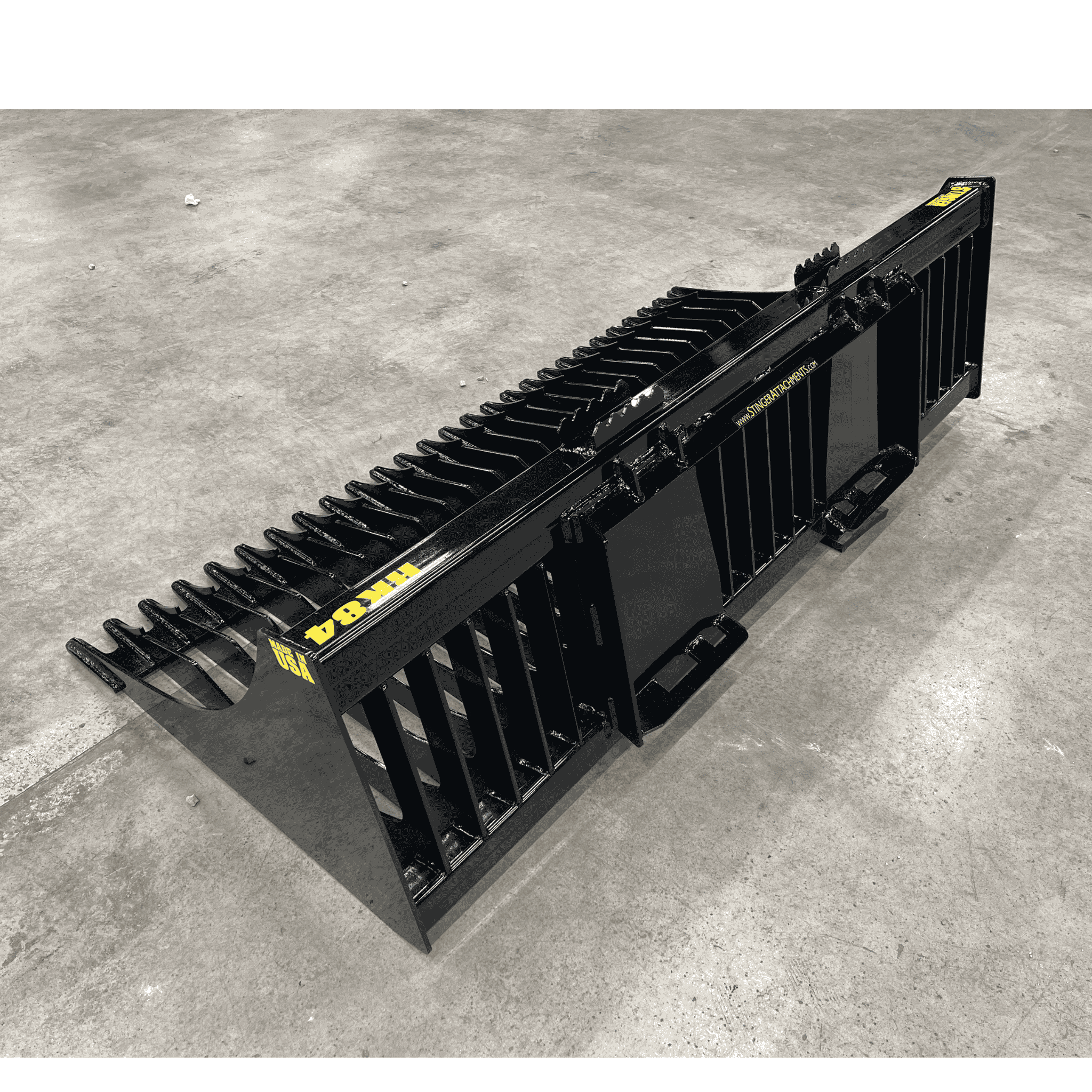 Stinger Rock Bucket (RK) | 1-Piece Tine | Grade 50 Steel