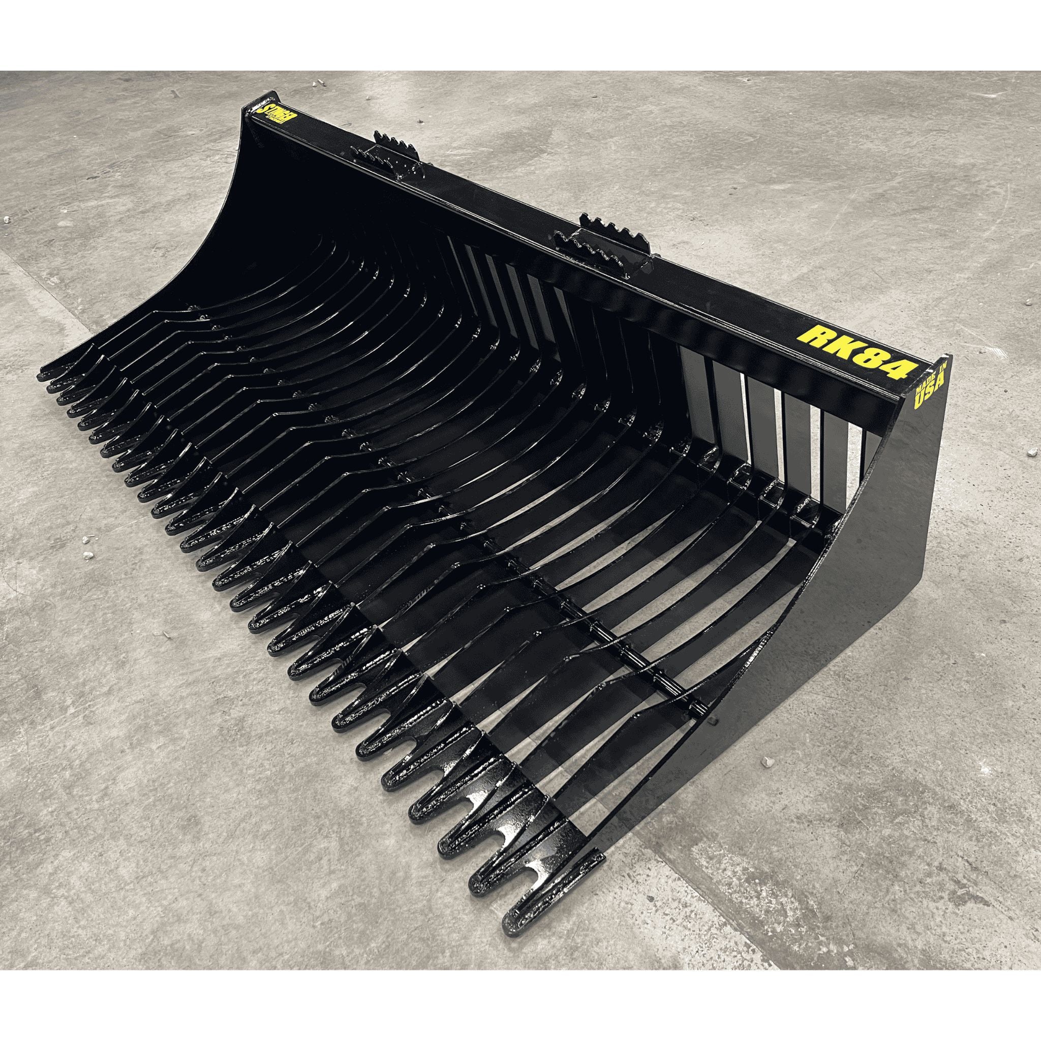 Stinger Rock Bucket (RK) | 1-Piece Tine | Grade 50 Steel