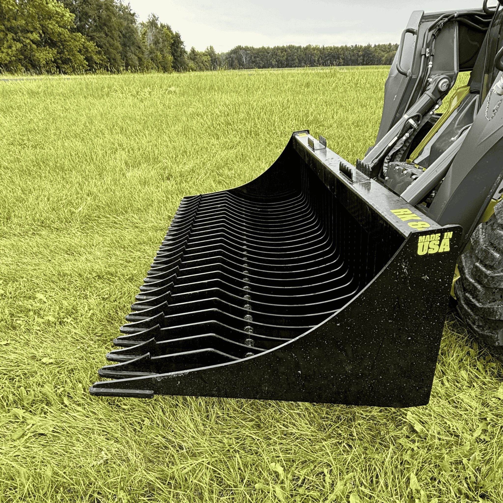 Stinger Rock Bucket (RK) | 1-Piece Tine | Grade 50 Steel